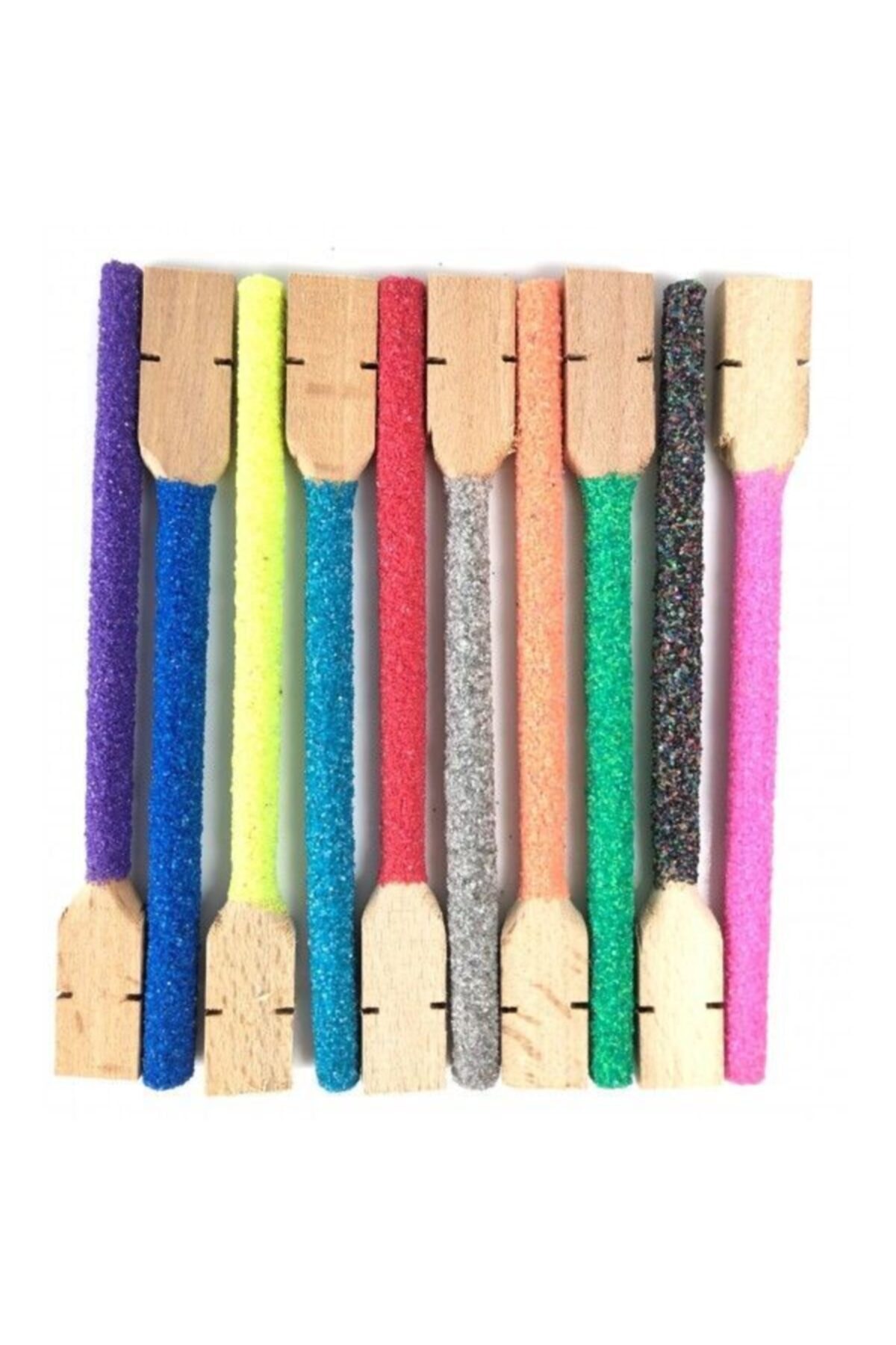 pabucmarketi Kuş Tünek Kumlu Tahta Tünek 30cm