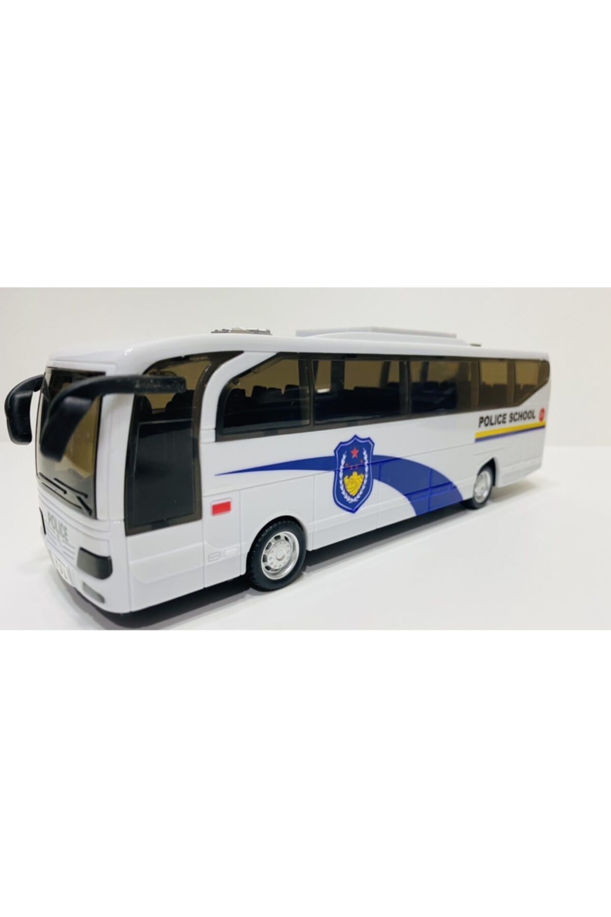 toysandmore Işıklı Siren Sesli Polis Otobüsü