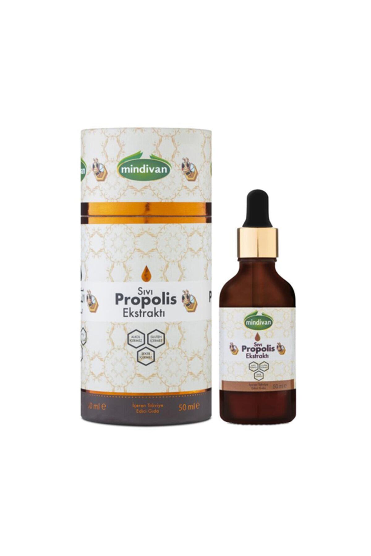 Mindivan Propolis Sıvı Ekstraktı 50 ml X 4 Adet
