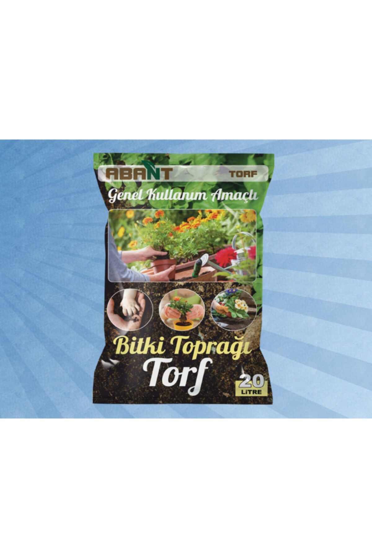 Abant Torf Bitki Çiçek Toprağı 20 lt