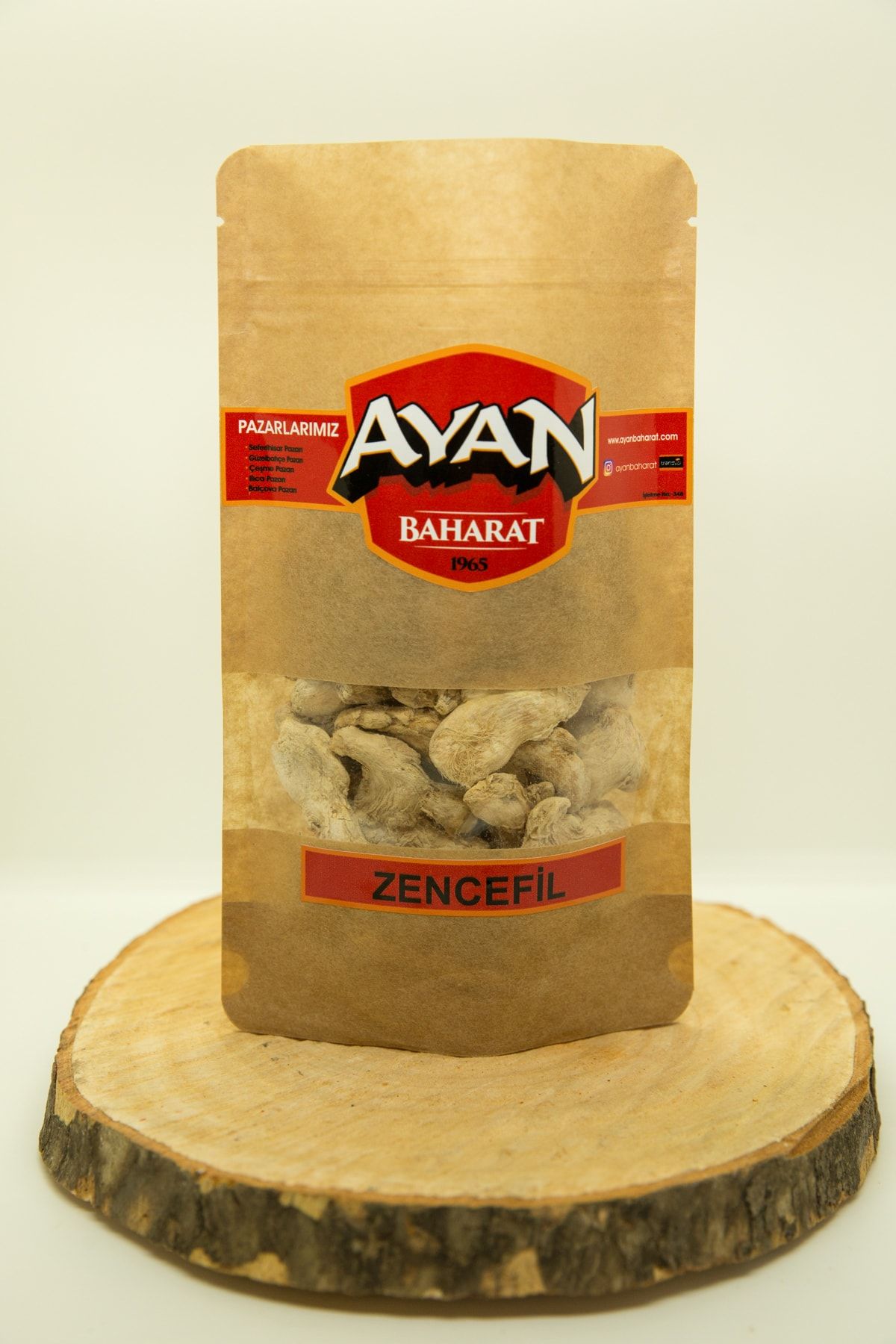 Ayan Baharat Zencefil (kök) 1 Kg