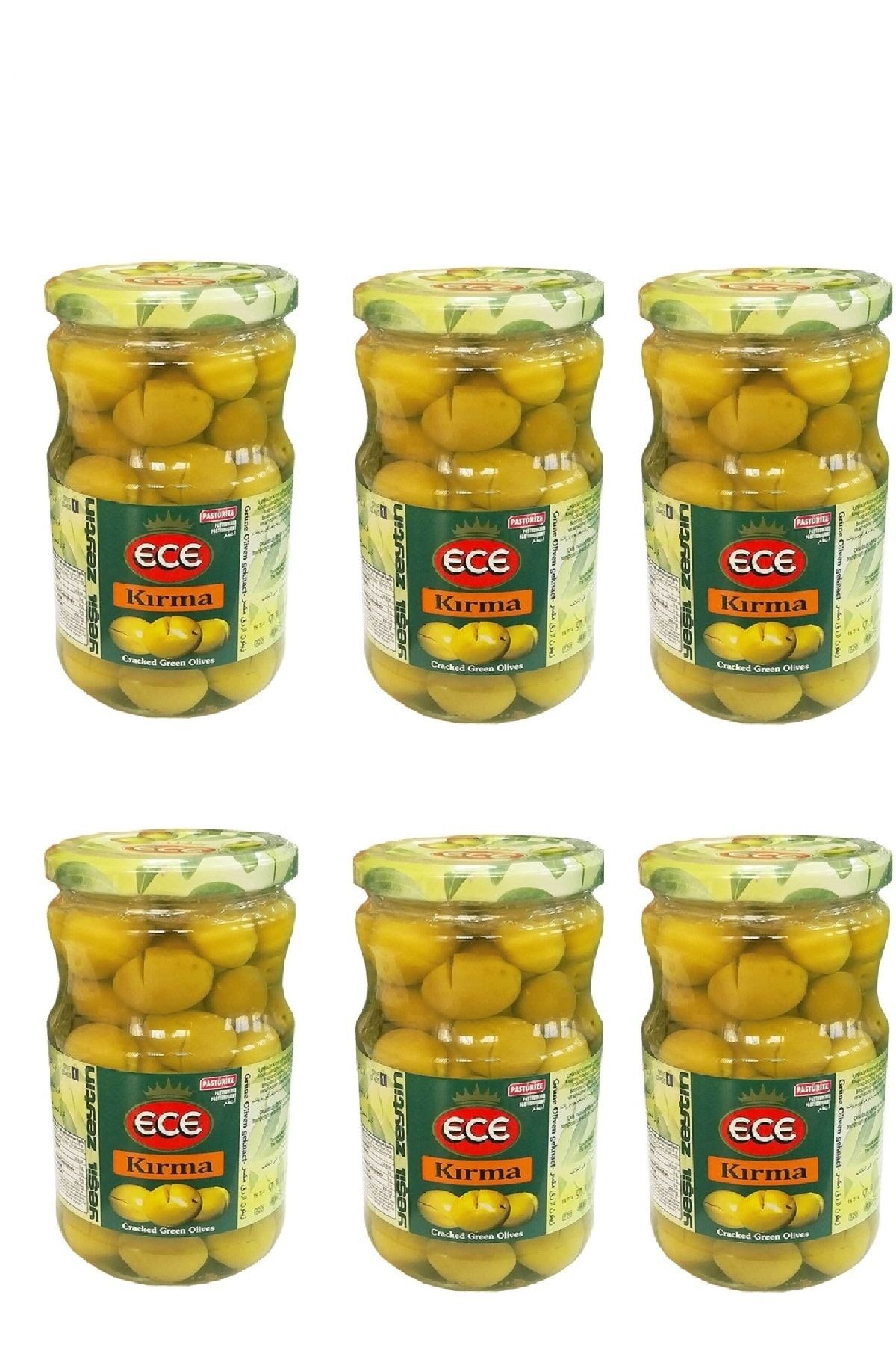 Ece 720 Cc Kırma Yeşil Zeytin X 6 Adet