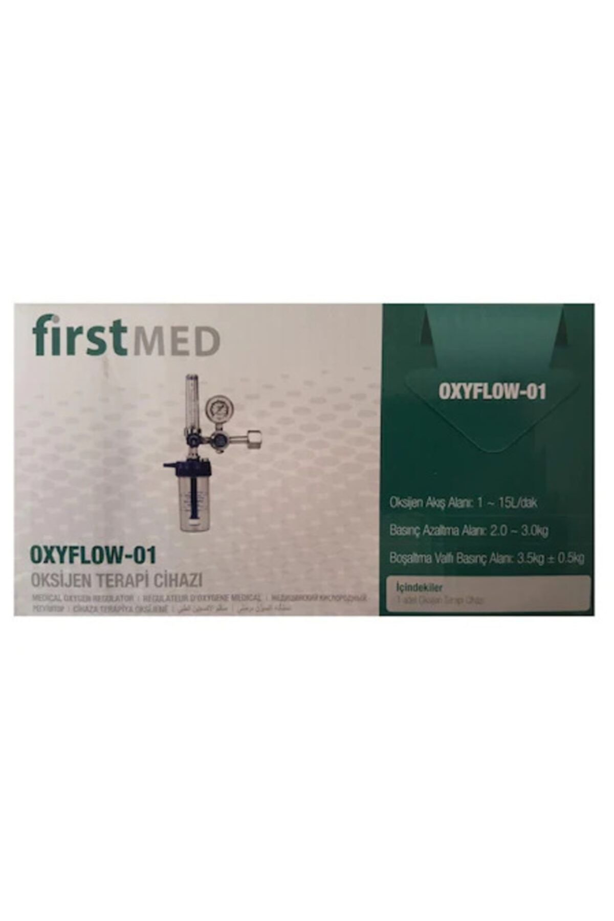 Firstmed Oksijen Terapi Cihazı Manometre