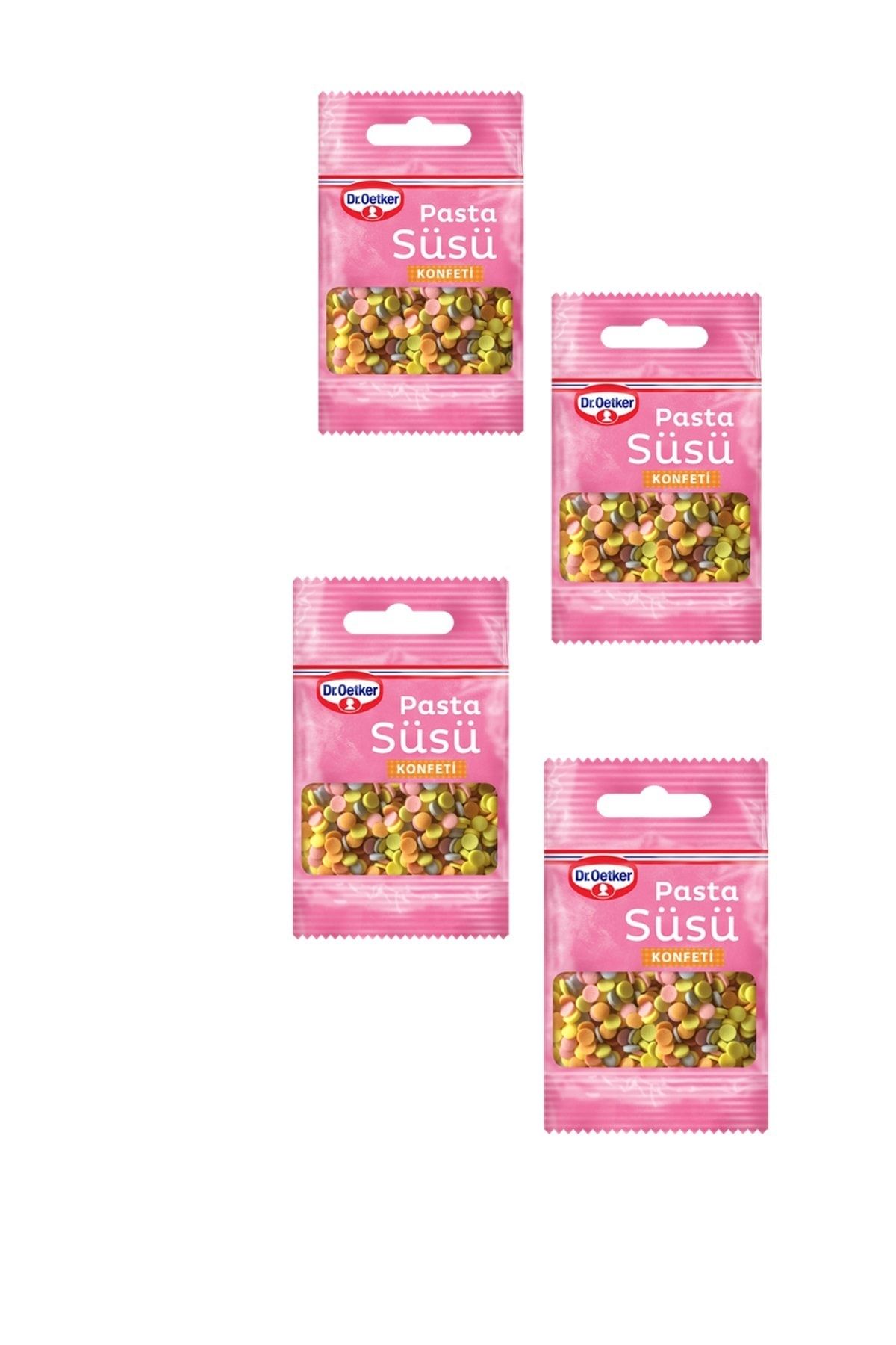 Dr. Oetker Dr Oetker Dekor Süsü 4x10 G. -konfeti-