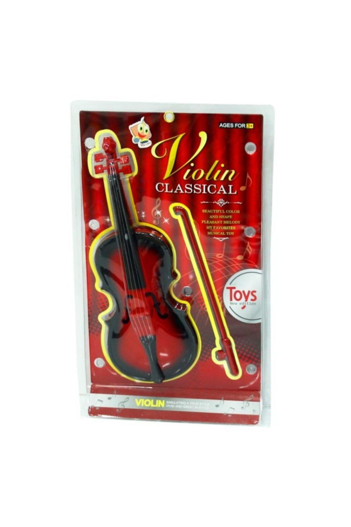 Bircan Oyuncak Violin Pilli Oyuncak Keman Çocuk Aktivite Oyunu