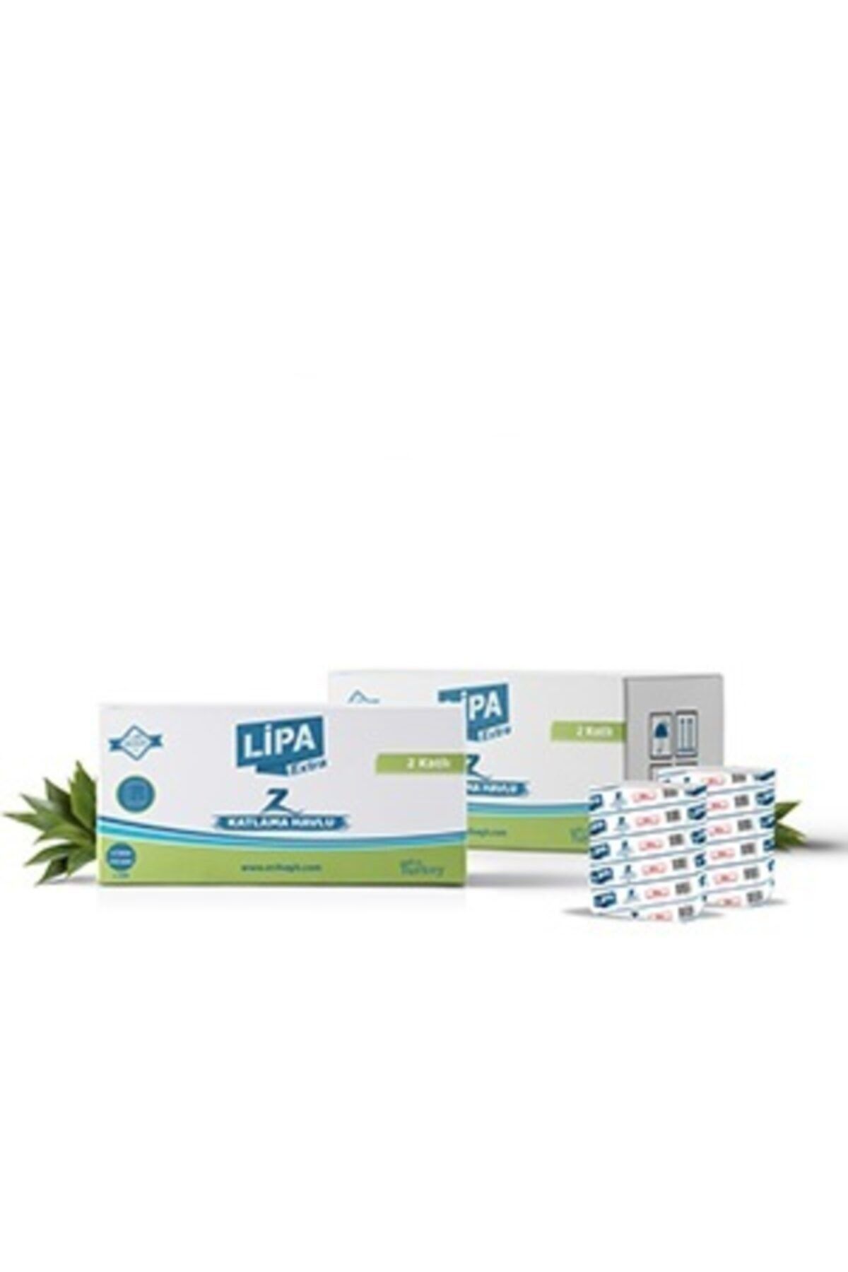 Lipa Extra Z Katlama Dispenser Havlu Kağıt 3 Koli 12 Paket 200 Adet