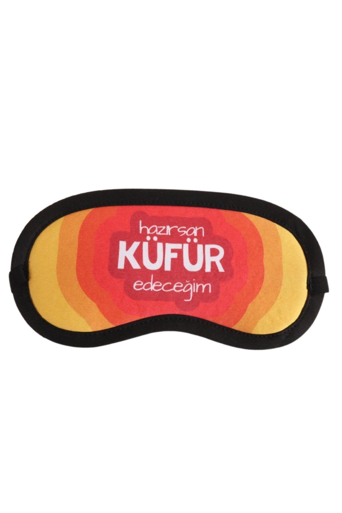 Cetinshop Hazırsan Küfür Edeceğim Tasarımlı Uyku Bandı