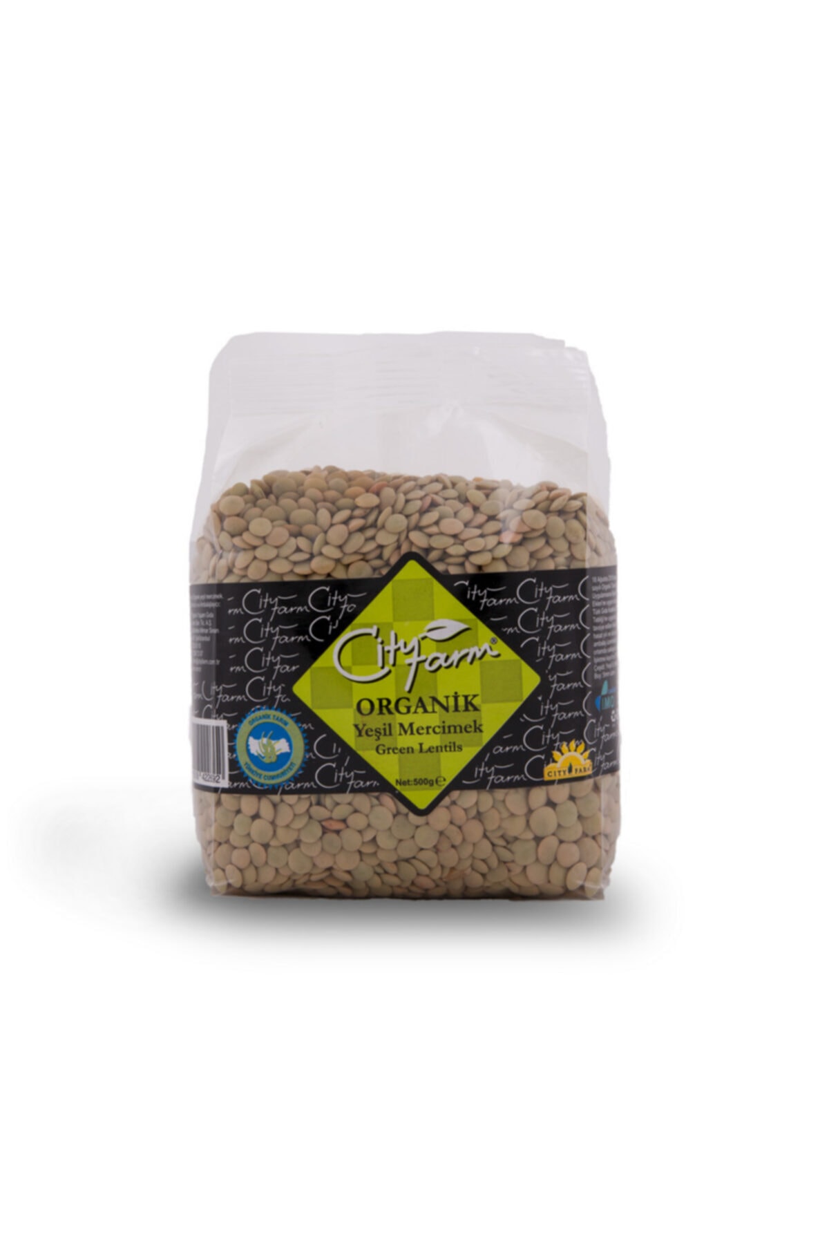 City Farm Cıty Farm Organik Yeşil Mercimek 500 G