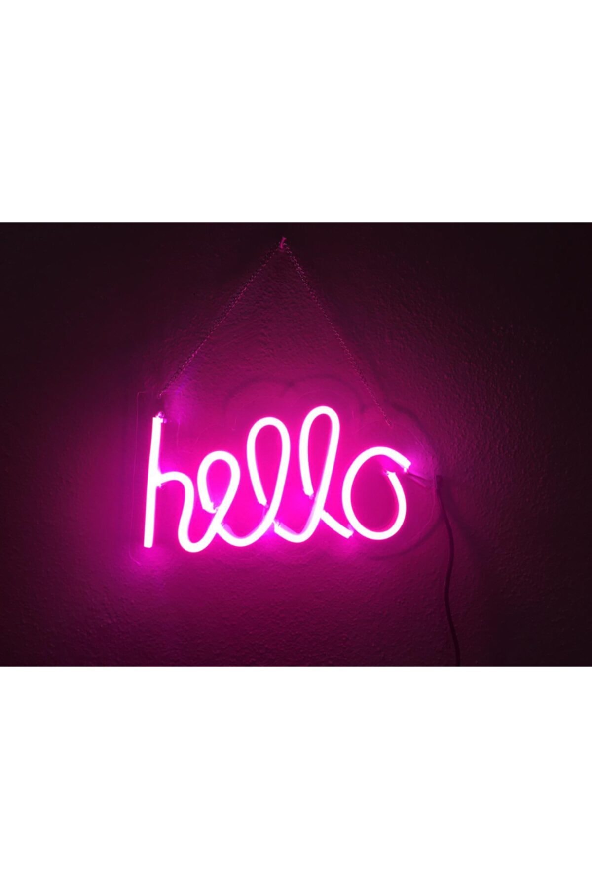 SHF DESİGN Hello Yazılı Neon Led Tablo
