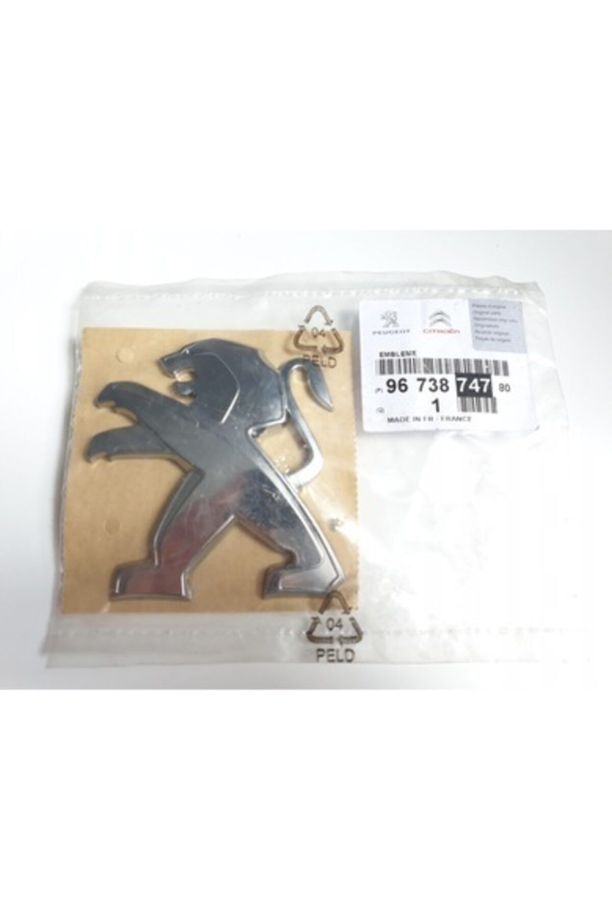 Peugeot Ön Aslan Amblemi 9673874780