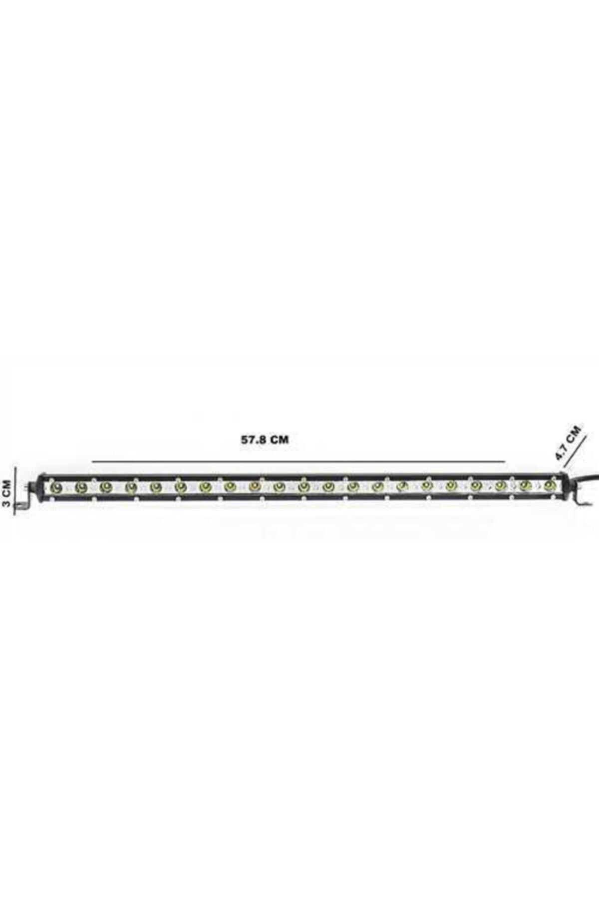 G Max Led Bar Tek Sıra 57cm Beyaz