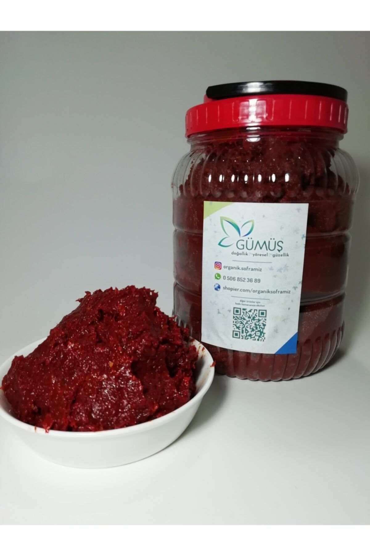 GÜMÜŞ Tatlı Biber Salçası 3 kg