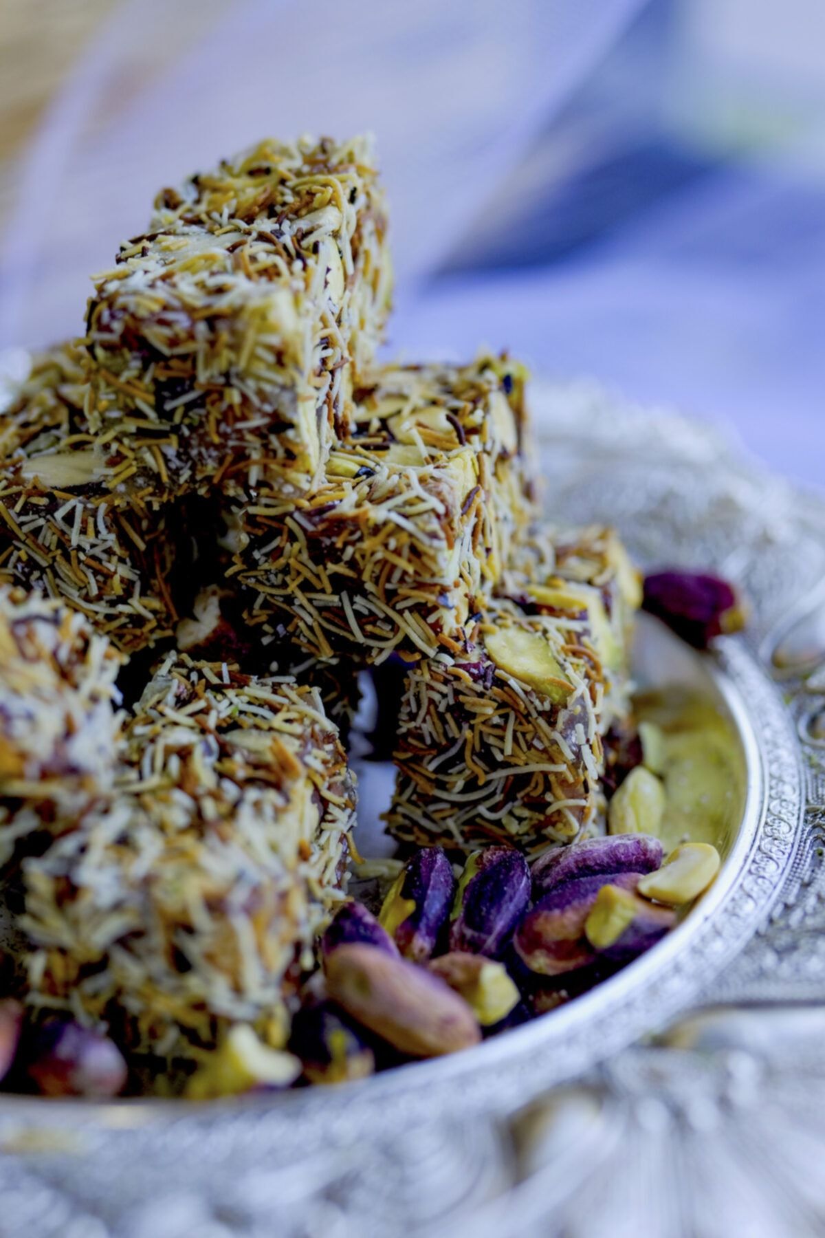Tatşen Gıda Tel Kadayıflı Antep Fıstıklı Lokum (1 Kg)