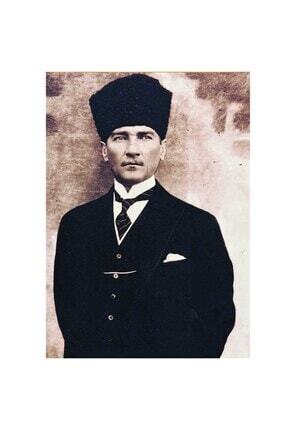 Atatürk Poster Bayrak 100x150 Image 0