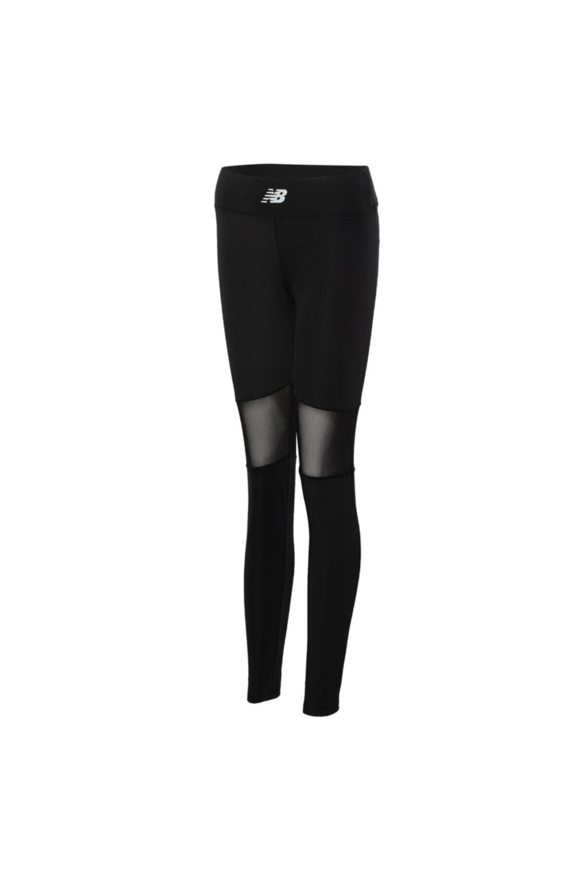 New Balance Kadın Siyah Team Leggings Tayt Wpp013-bk