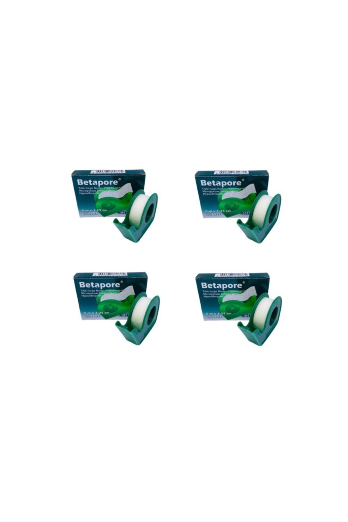Betapore Hipoalerjenik Tıbbi Kağıt Flaster 5mx1,25cm 4 Adet 6501