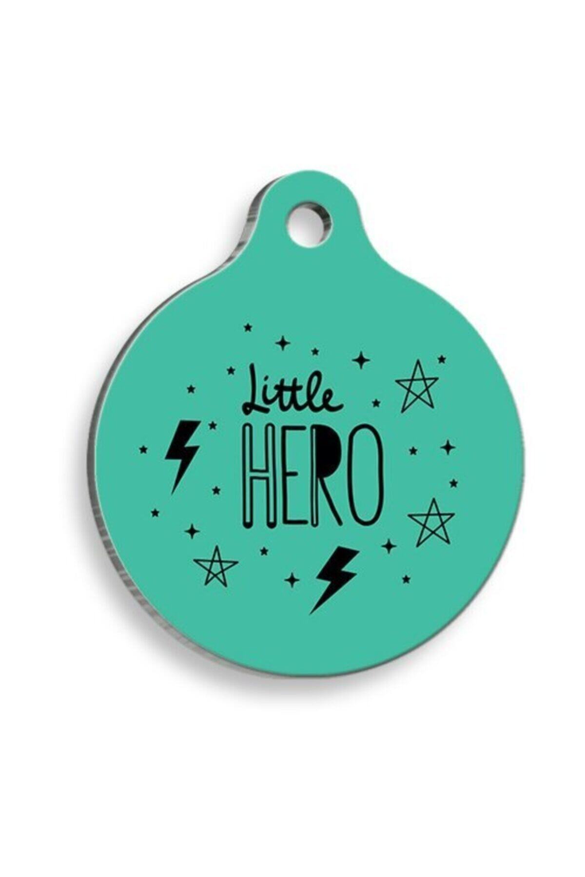 Thepassage Little Hero Yuvarlak Kedi Ve Köpek Künyesi Medium 3 Cm