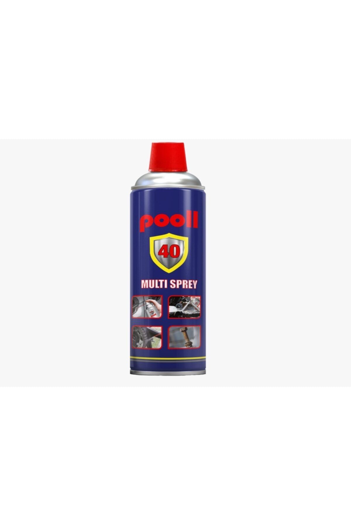 POOLL 40 (WD-40) Çok Amaçlı Pas Sökücü Sprey (MULTİSPREY) 200 ml