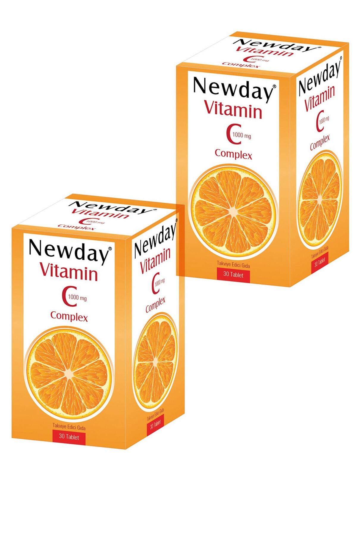 Newvit Newday Vitamin C Complex 30 Tablet X 2 Adet