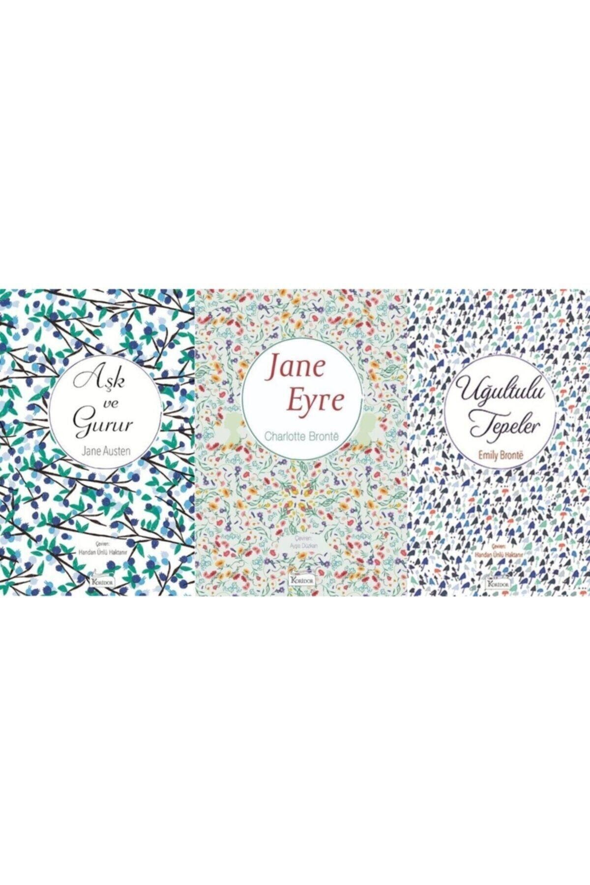 Koridor Yayıncılık 3 Kitap Bez Ciltli Koleksiyon Baskı Set Aşk Ve Gurur-uğultulu Tepeler-jane Eyre