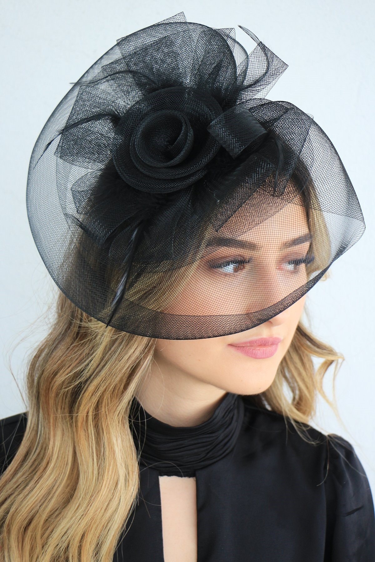 TAKIŞTIR Abiye Nikah Şapkası Vualet #9