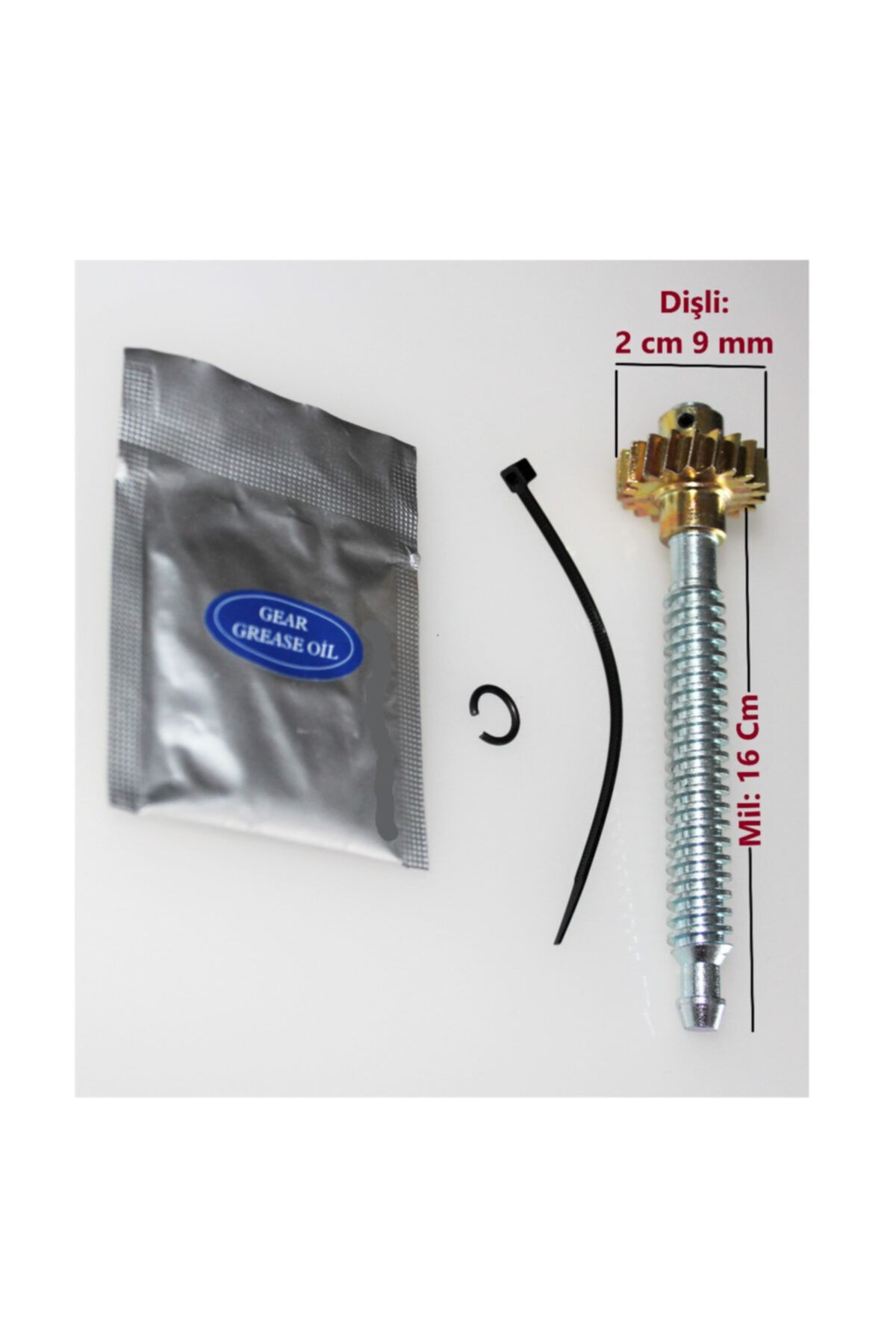 İDEAL OTOMOTİV Mondeo 2 3 Mk2 Mk3 Galaxy Jaguar S X Type Koltuk Motor Dişlisi ( Mil: 16 Cm Dişli: 2,9 Cm )