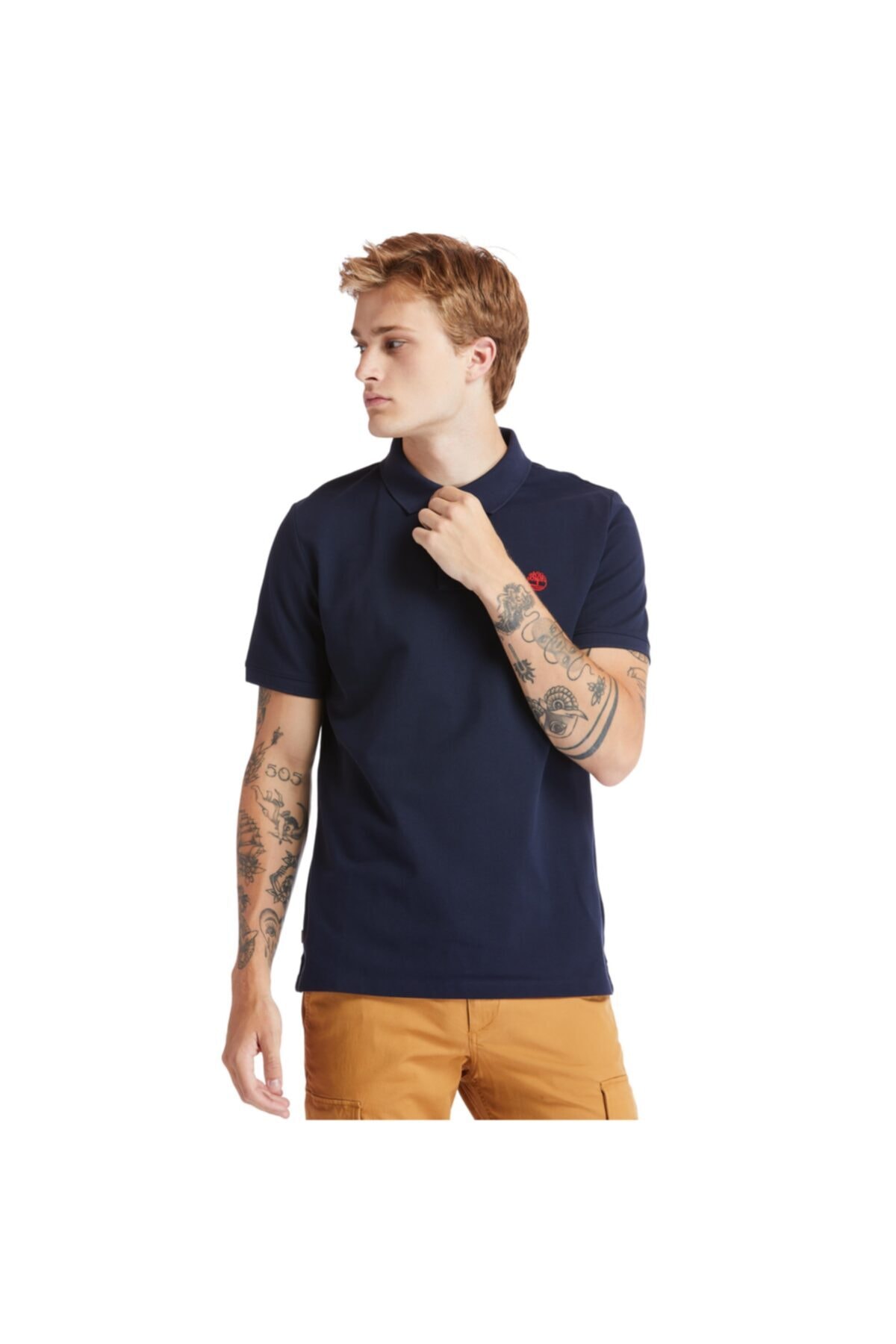 Timberland Erkek  Tımberland Ss Millers River Pique Polo Regular Tb0a2bnm4331