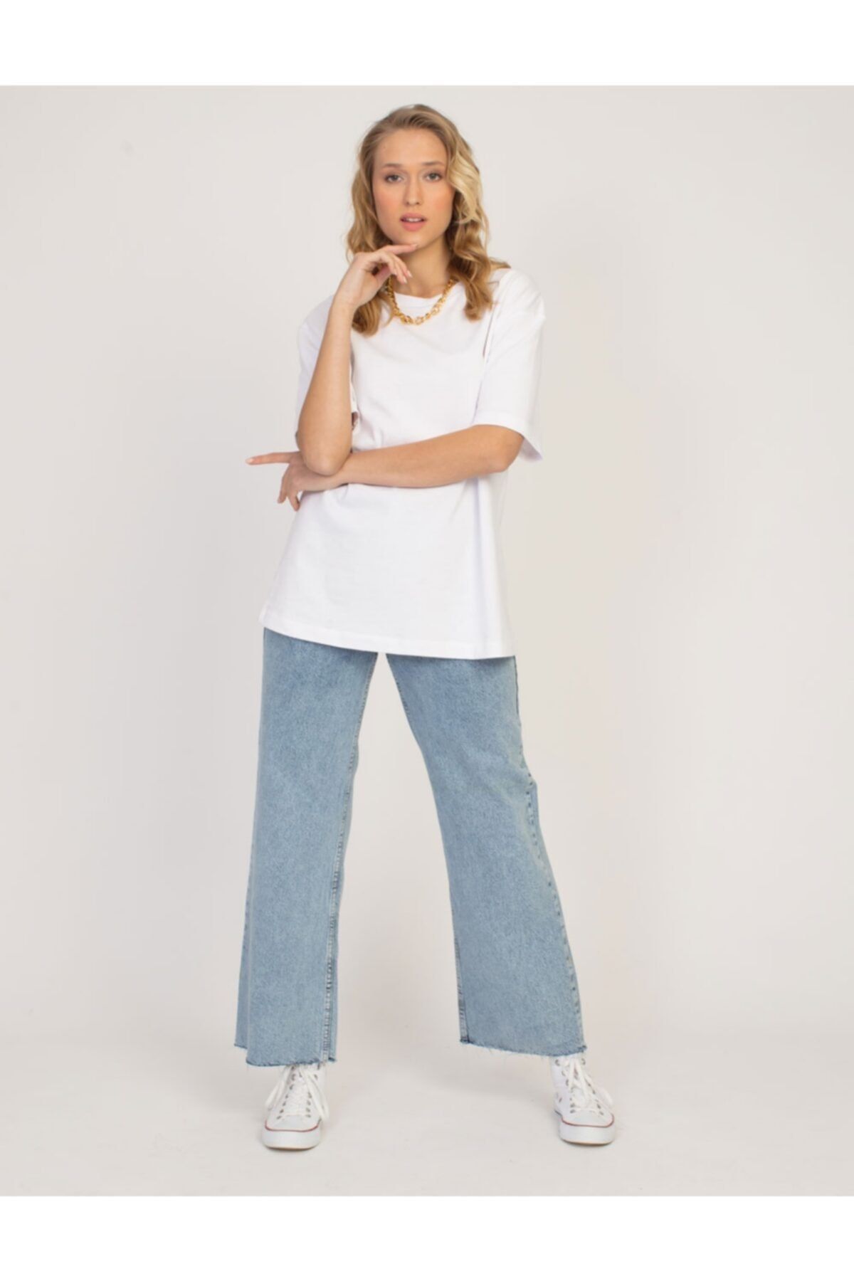 SİNDAL Wide Leg Jean 4-4131 - Kot