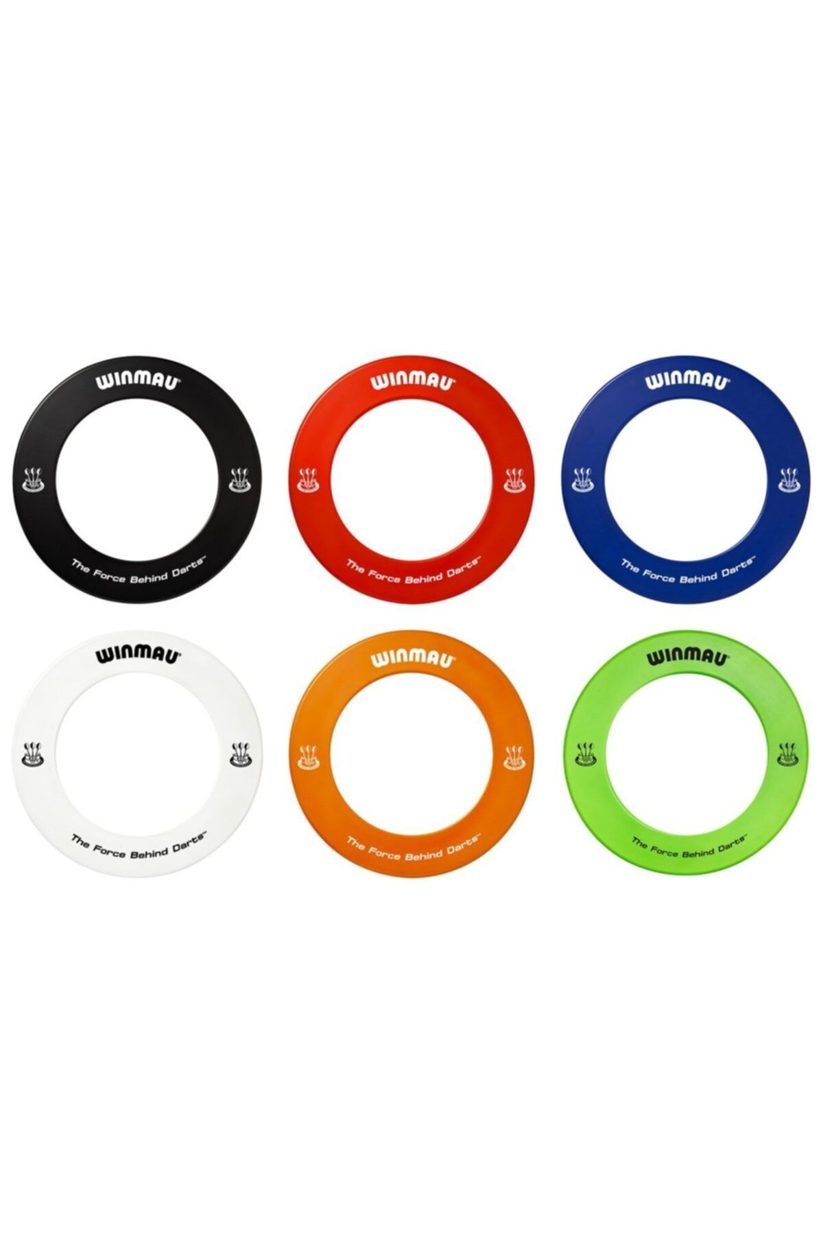 WINMAU Baskılı Beyaz Dart Hedef Tahtası Surround