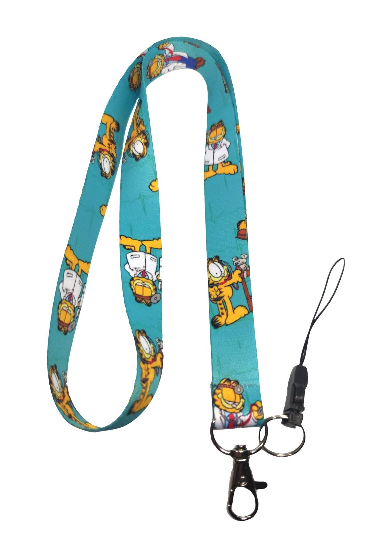 StormiStoretr Garfield Desenli Limited Edition Boyun Ipi Telefon Askısı