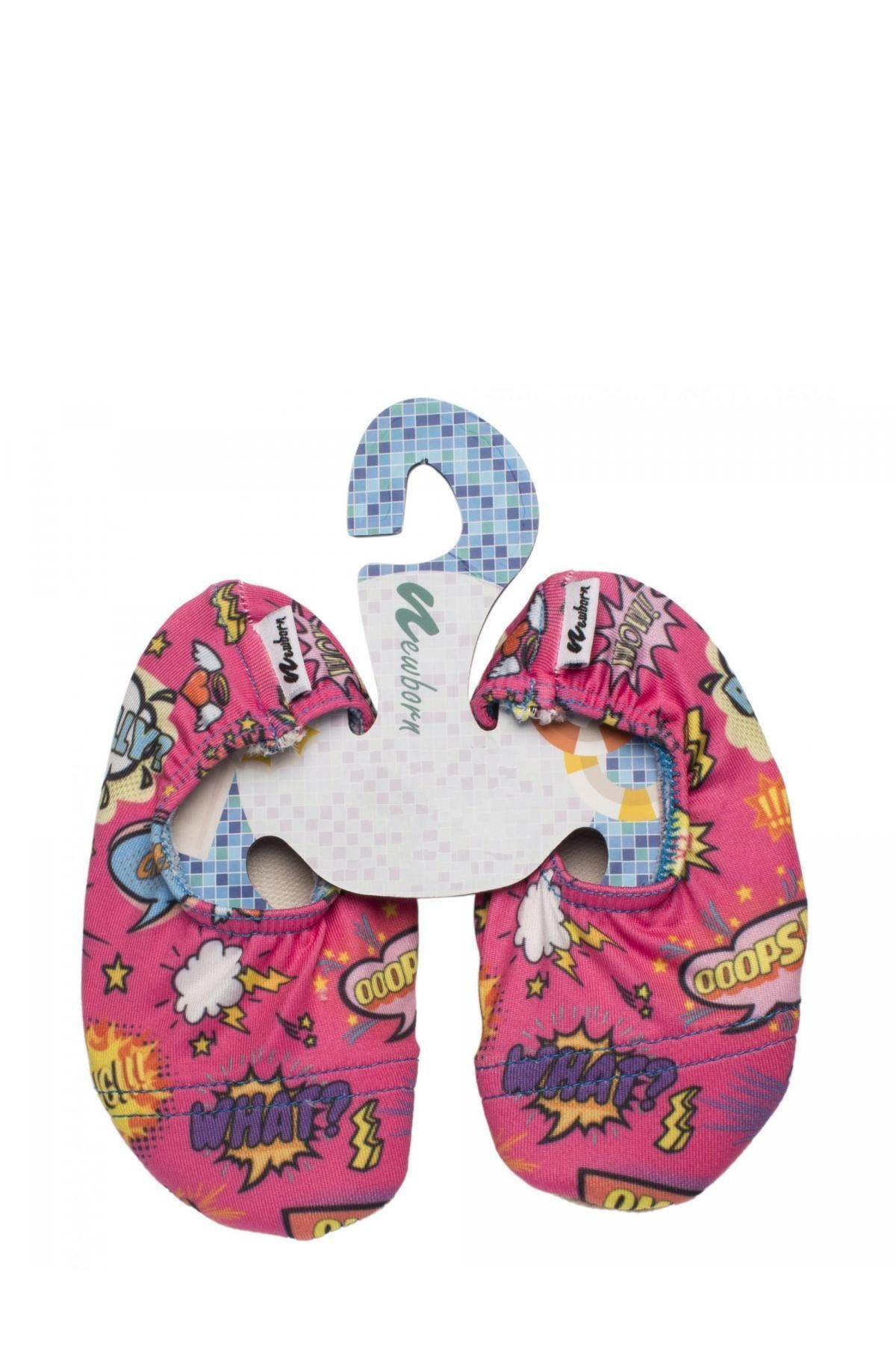 Newborn NAQ4010 AQUA SOCKS REALLY Pembe Kız Çocuk Deniz Ayakkabısı 100446234