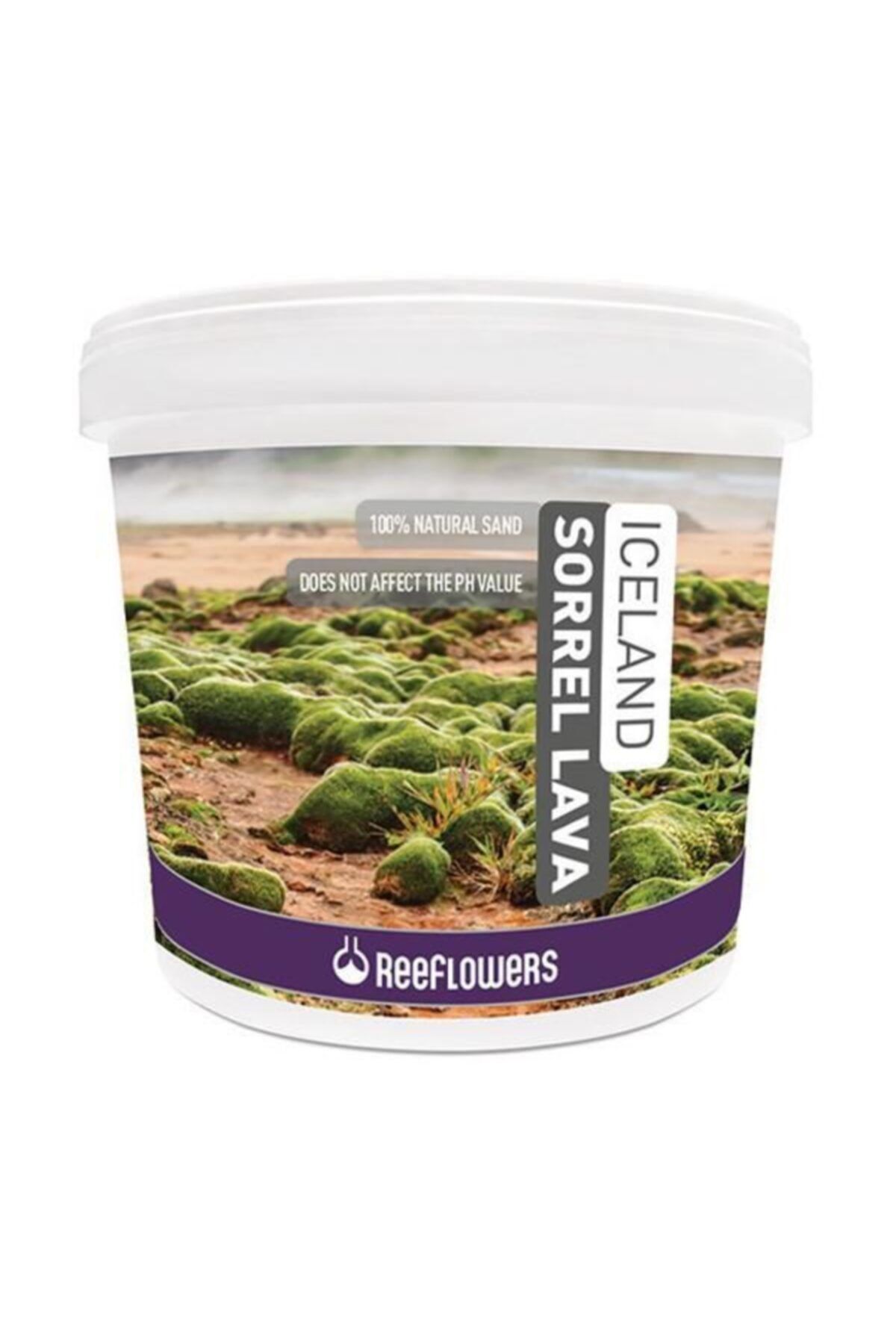ReeFlowers Iceland Sorrel Lava Bitki Kumu 1-3 mm 4 kg