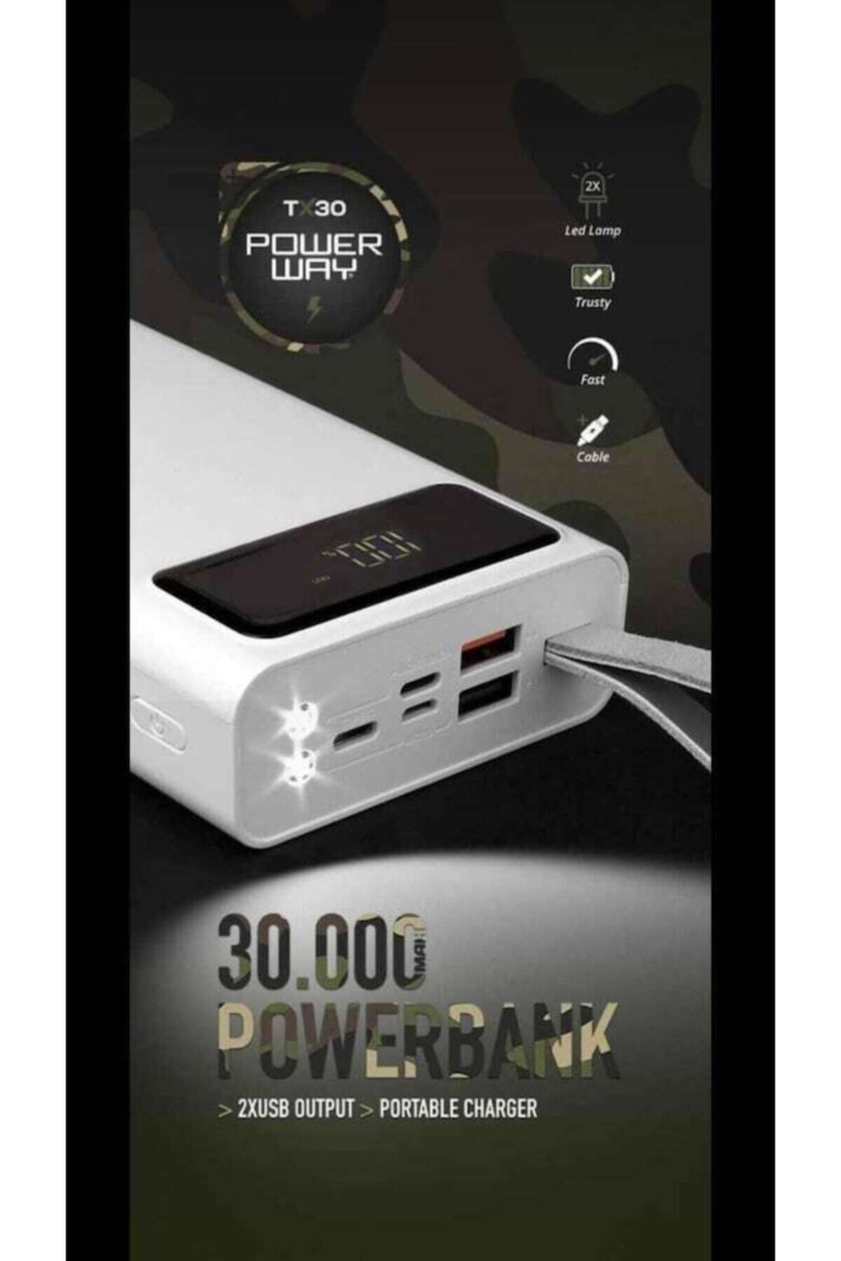POWERWAY Tx30 Powerbank 30.000 Mah