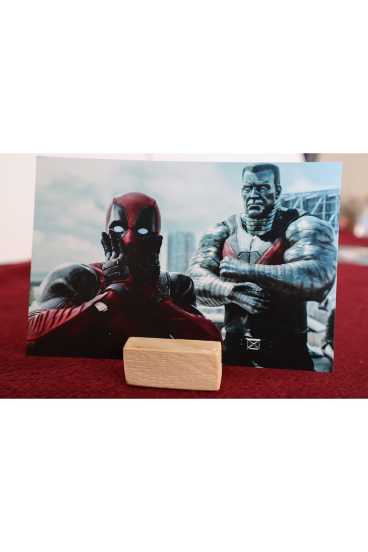 Karınca Piercing Deadpool Marvel Universe Film Poster Custom Figür Kartpostal Seti 2li