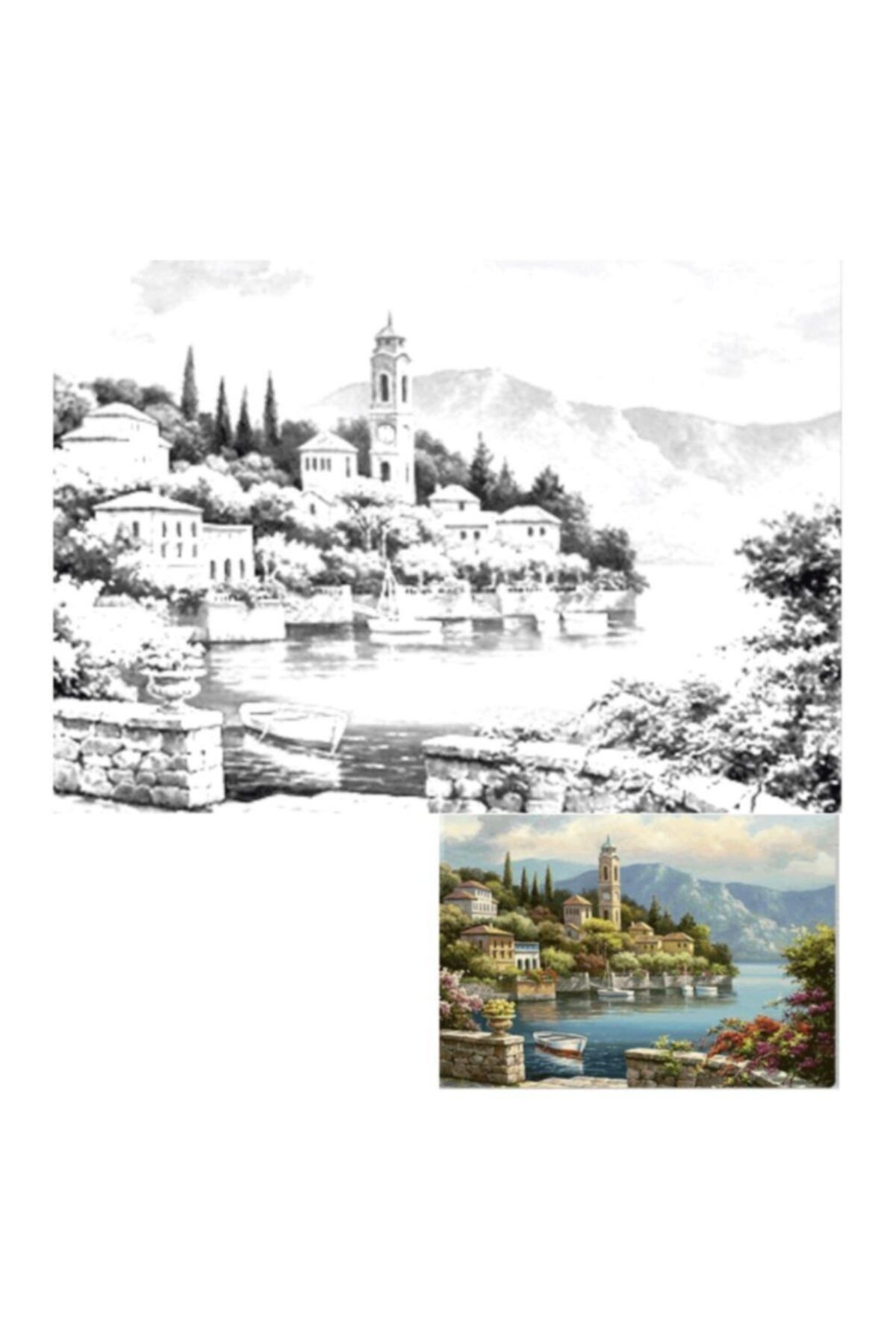 Cem M Kurumsal Kırtasiye Hazır Örnekli Çizilmiş 25x35 Cmtuval Shil Kasabası Kç-5