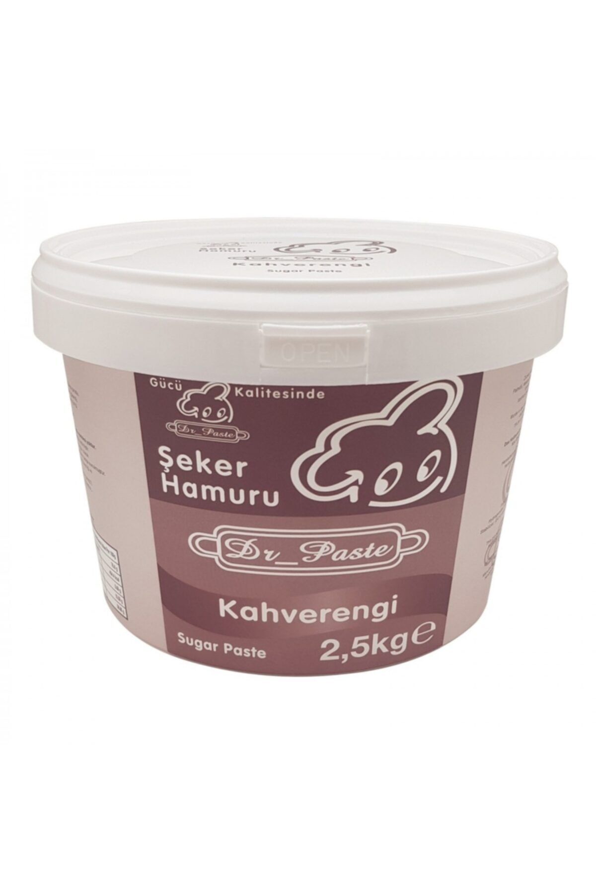 Dr.Paste Kahverengi Şeker Hamuru 2,5 Kg
