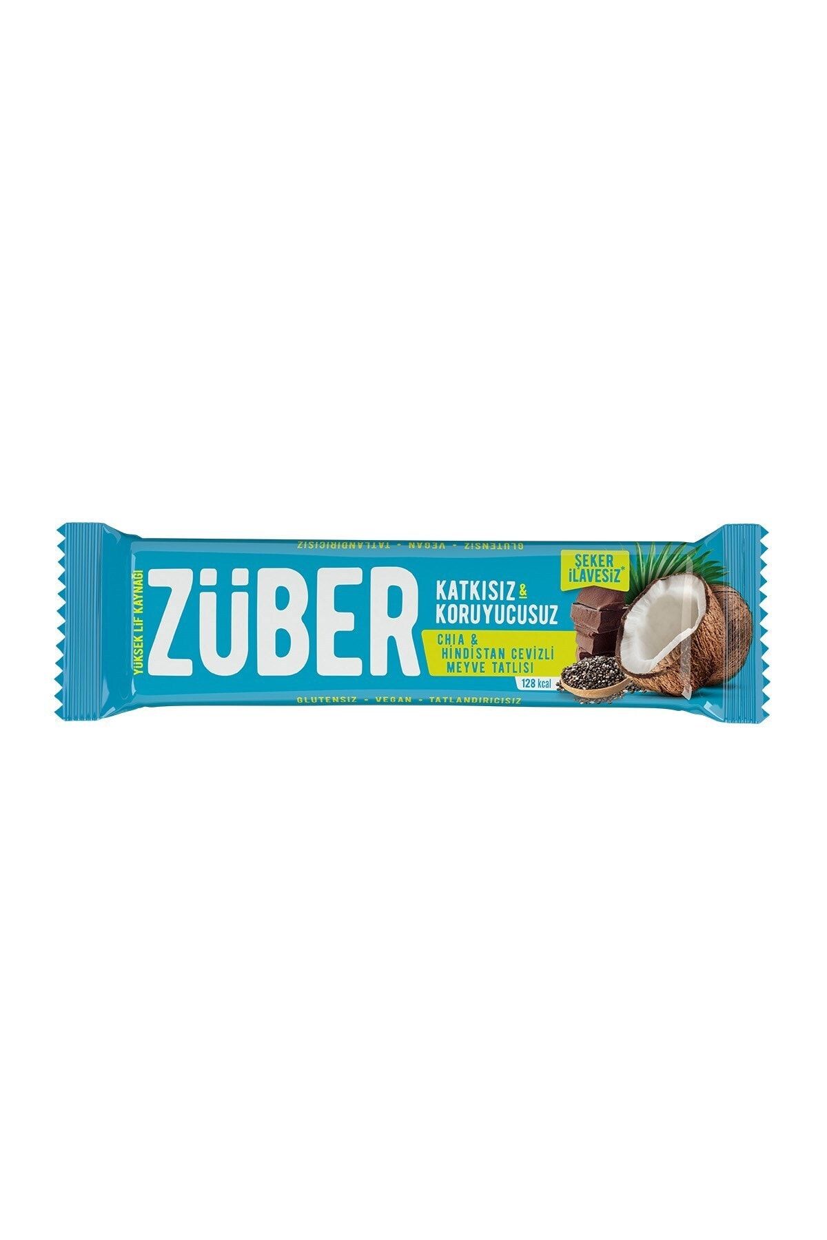 Züber Chia & Hindistan Cevizi Meyveli Bar (40GR X 5 ADET)