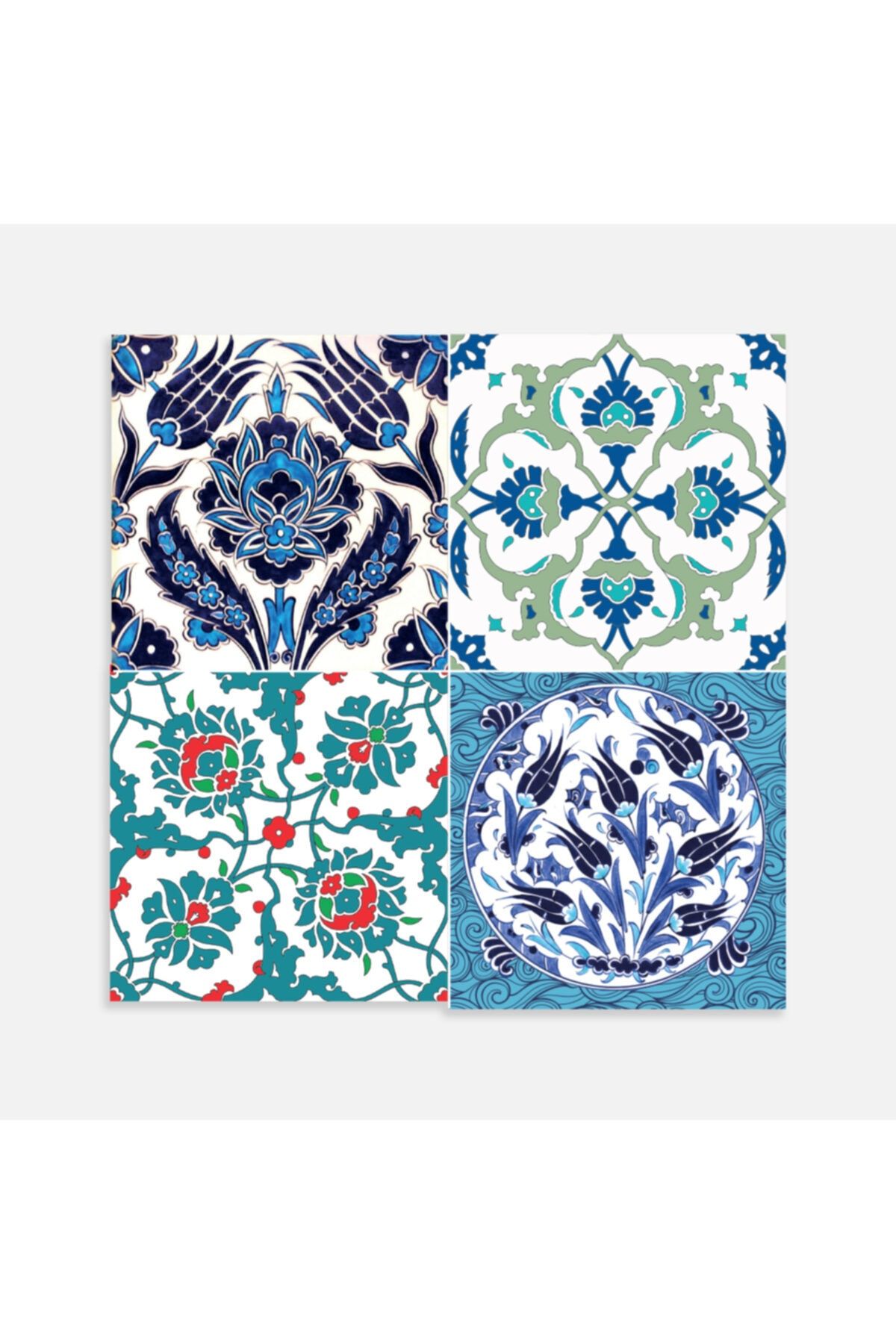 TİNK Çini 010 Karma Desenli Pvc Karo 30x30 Cm (56 Adet) 5m2