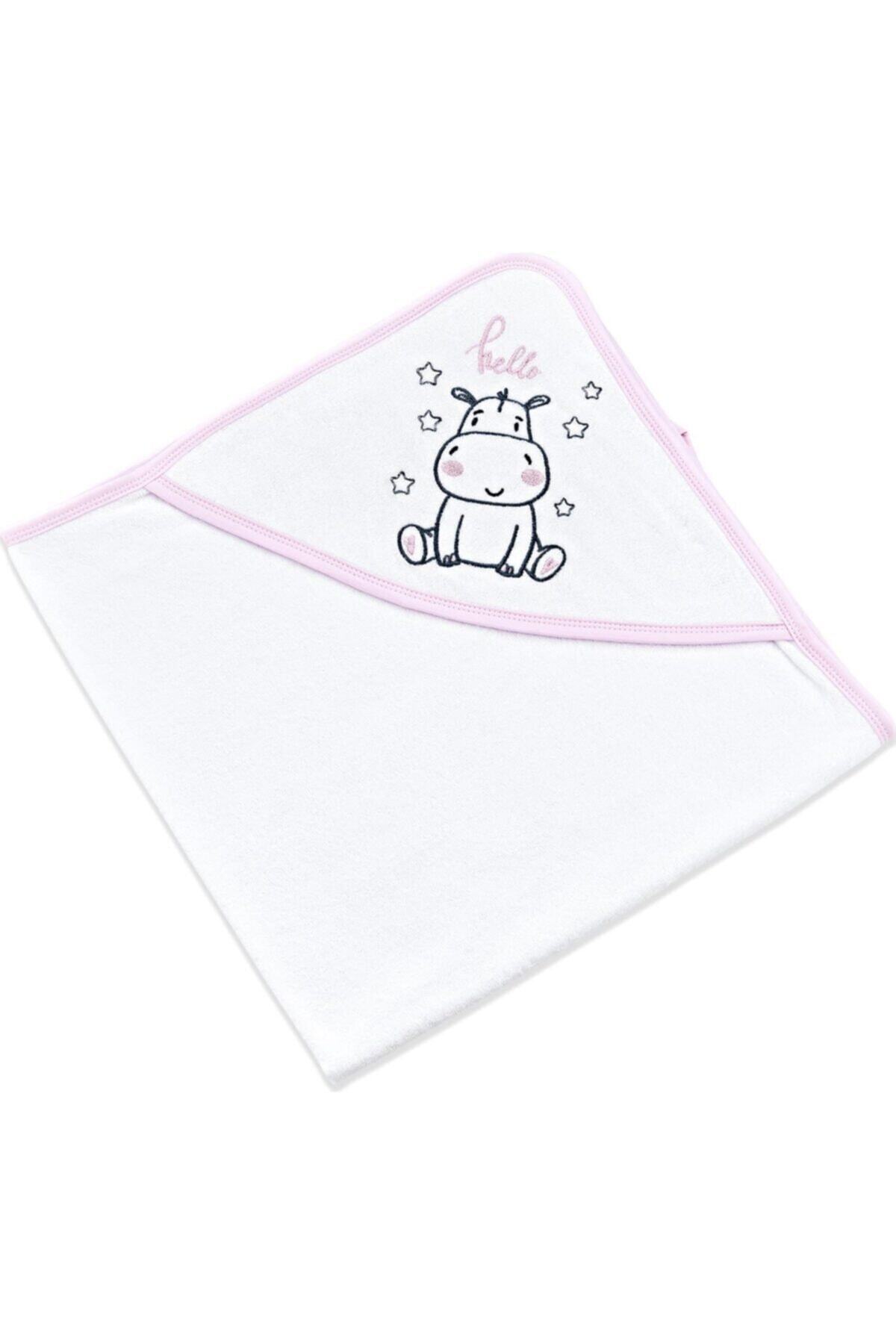 Babyjem Boze Yeni Doğan Banyo Havlusu 062 Pembe