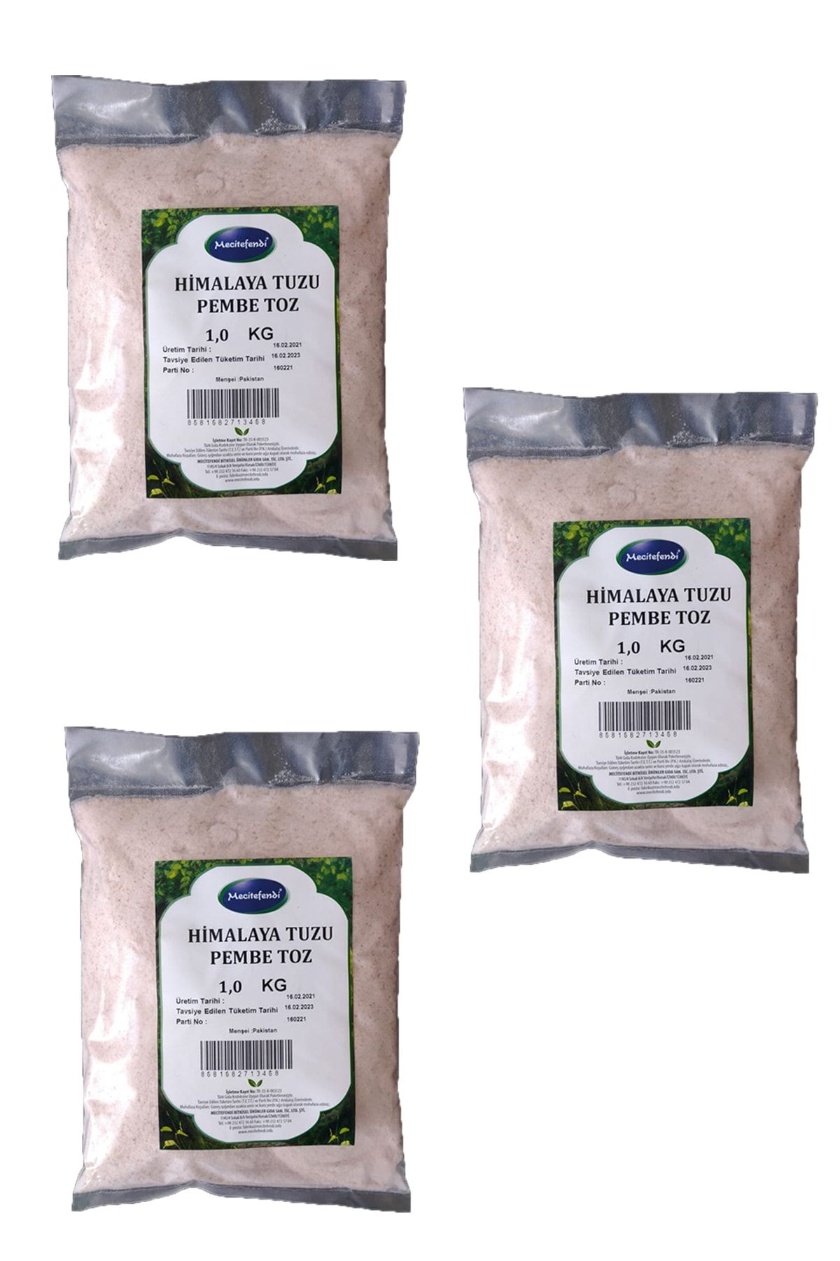 Mecitefendi Pempe Toz  Himalaya Tuzu 3 kg