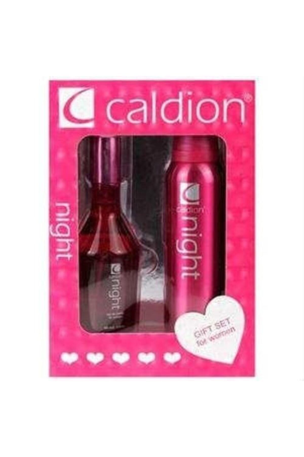 Caldion Night Edt 100 ml Kadın Parfüm + Deodorant Seti 5482139543684