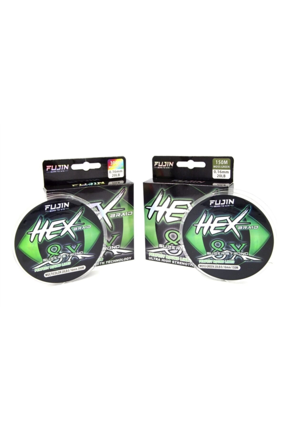 Fujin Fujın Hex Braid 8x 300mt Multicolor Ip Misina