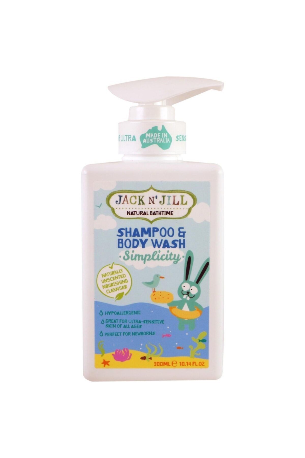 Jack N'Jill Simplicity Bunny Saç ve Vücut Şampuanı 300 ml