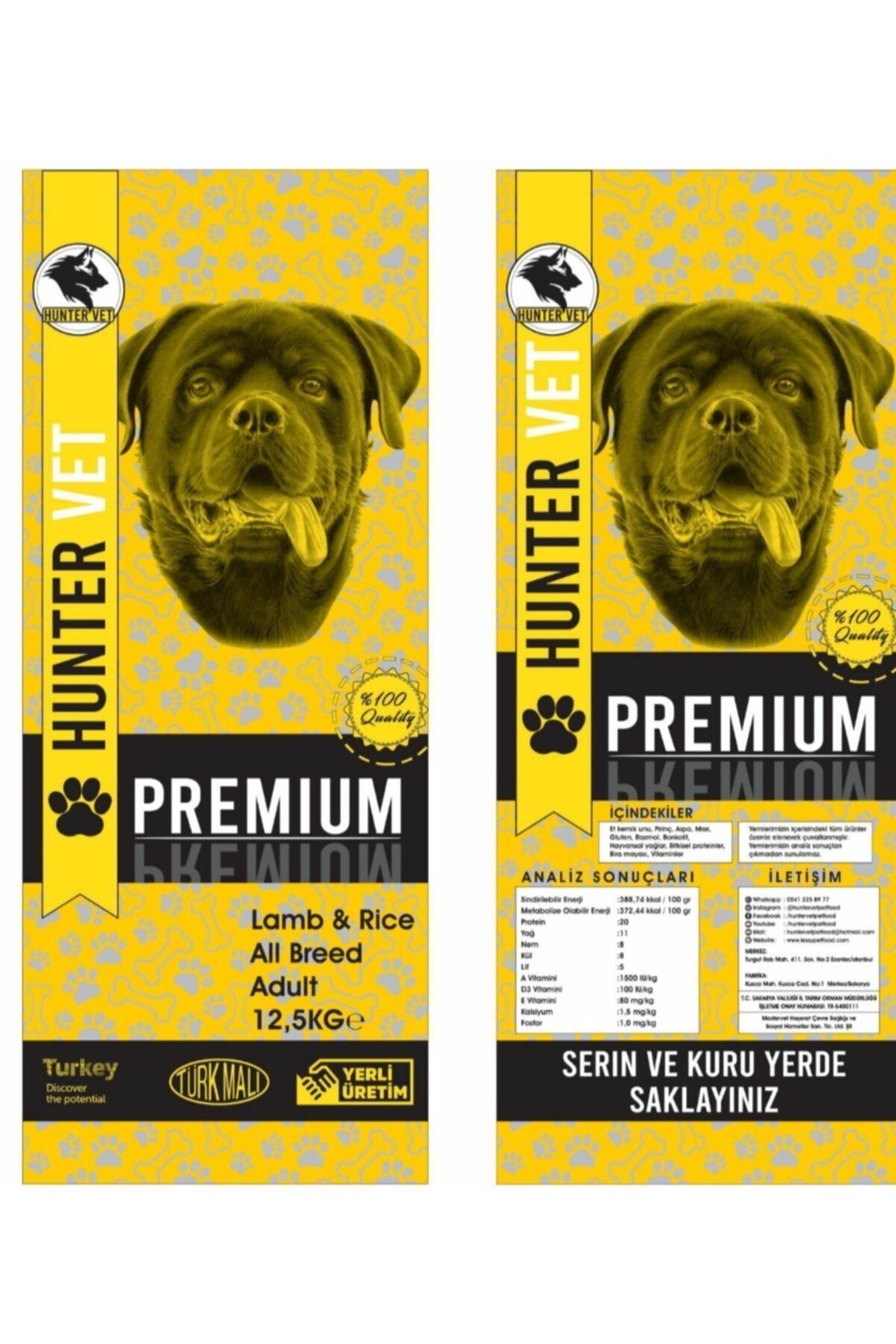 HunterVet Hunter Vet Köpek Maması