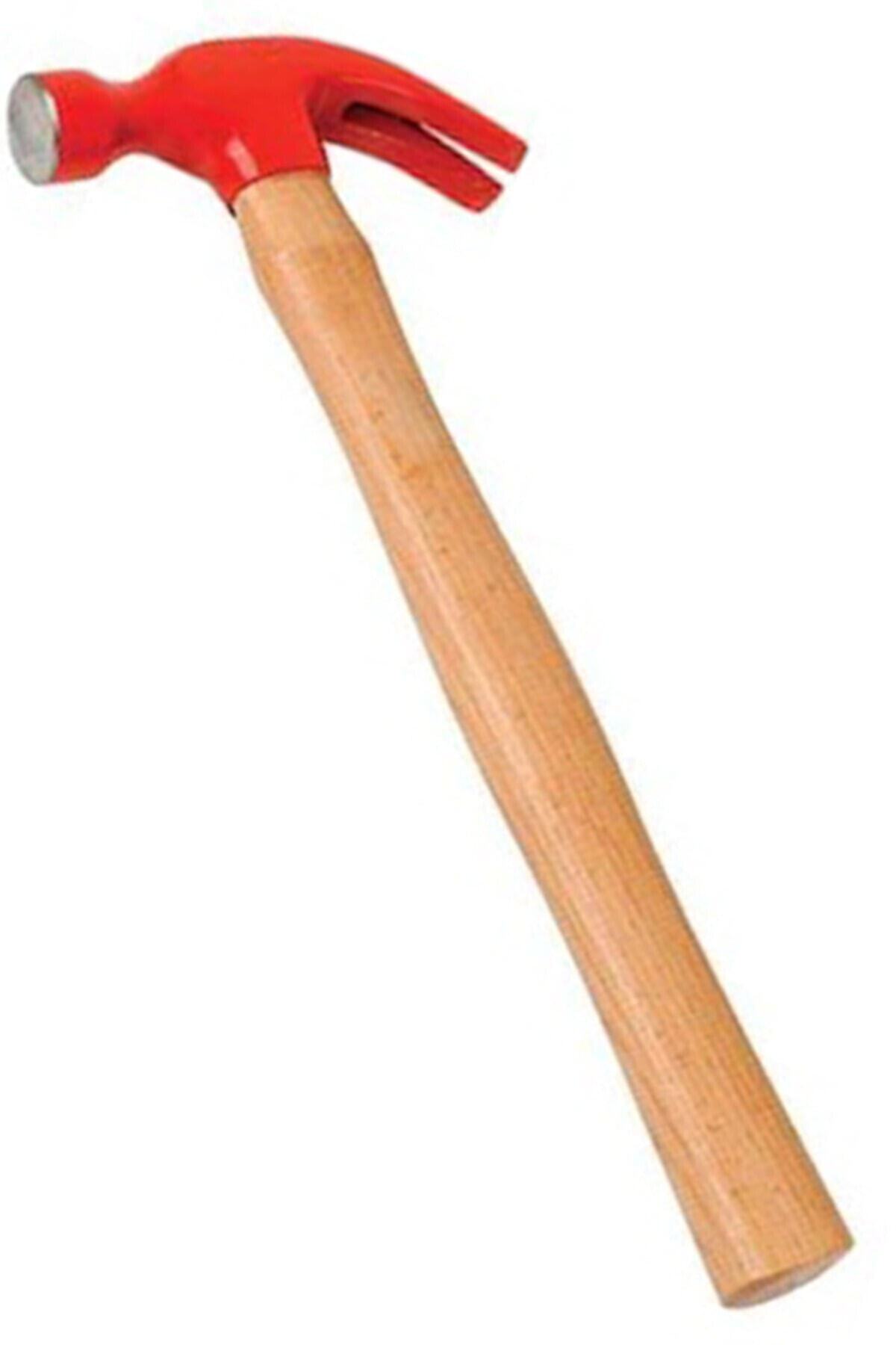 Chermik Çatal Çekiç Boyalı 300 Gr Kırmızı Çelik 1410