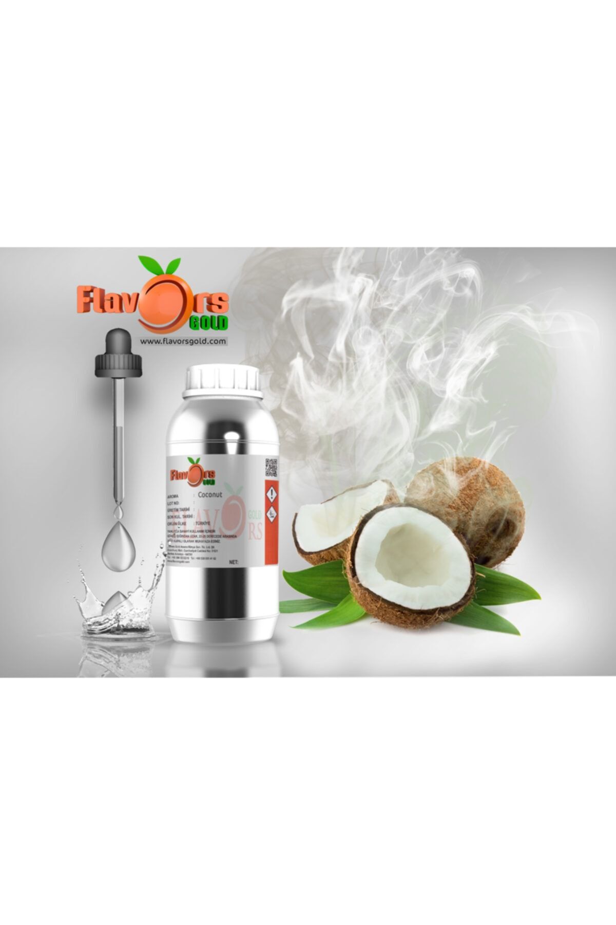 GOLD FLAVORS Hindistan Cevizi Emülsiyon Aroması