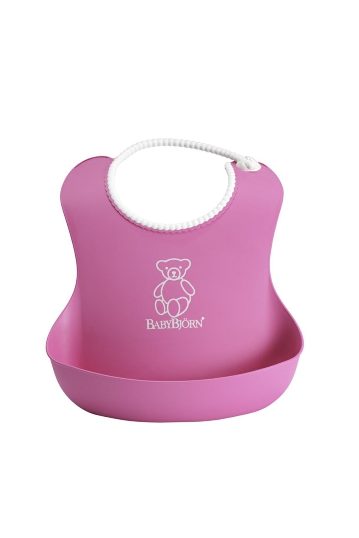 RENA BEBEK Babybjörn Yumuşak Plastik Mama Önlüğü / Pink