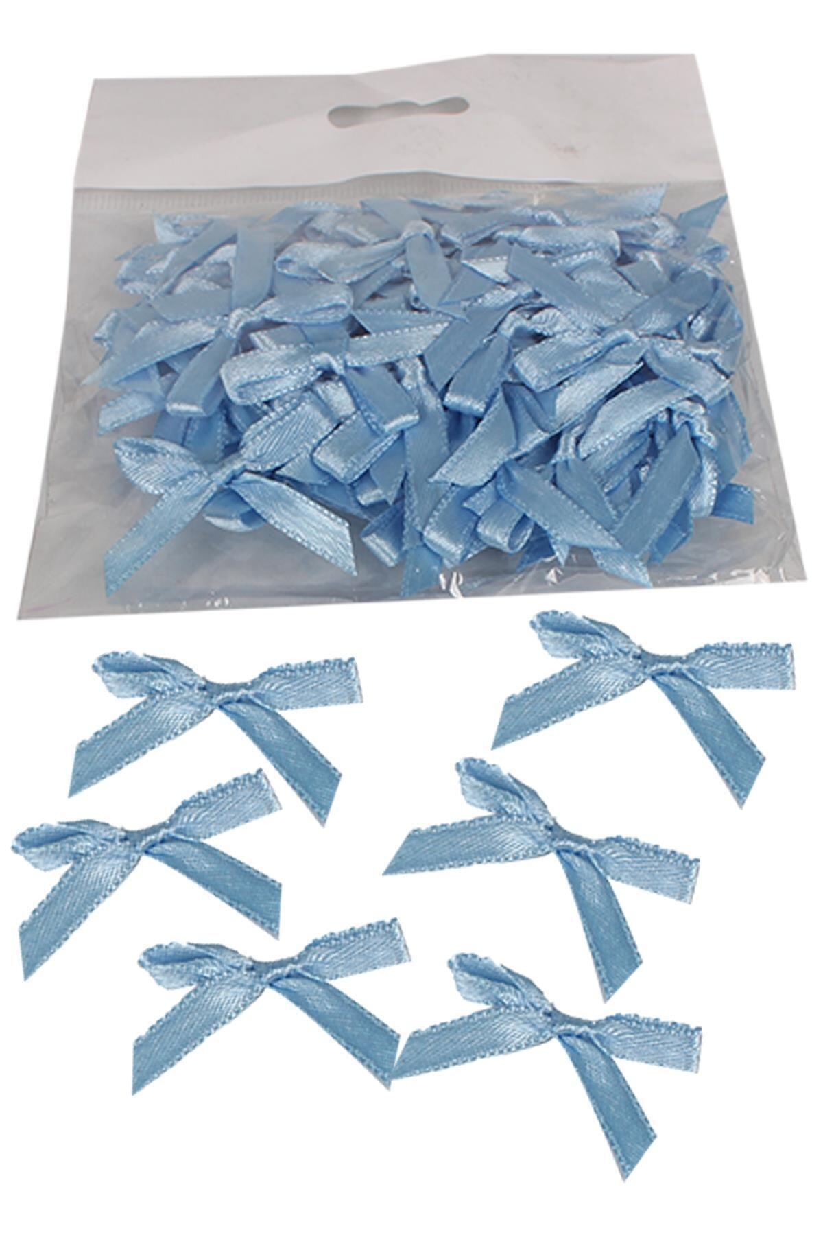 Kına Atölyesi Mavi Fiyonk Süs 6 mm 100 Adet