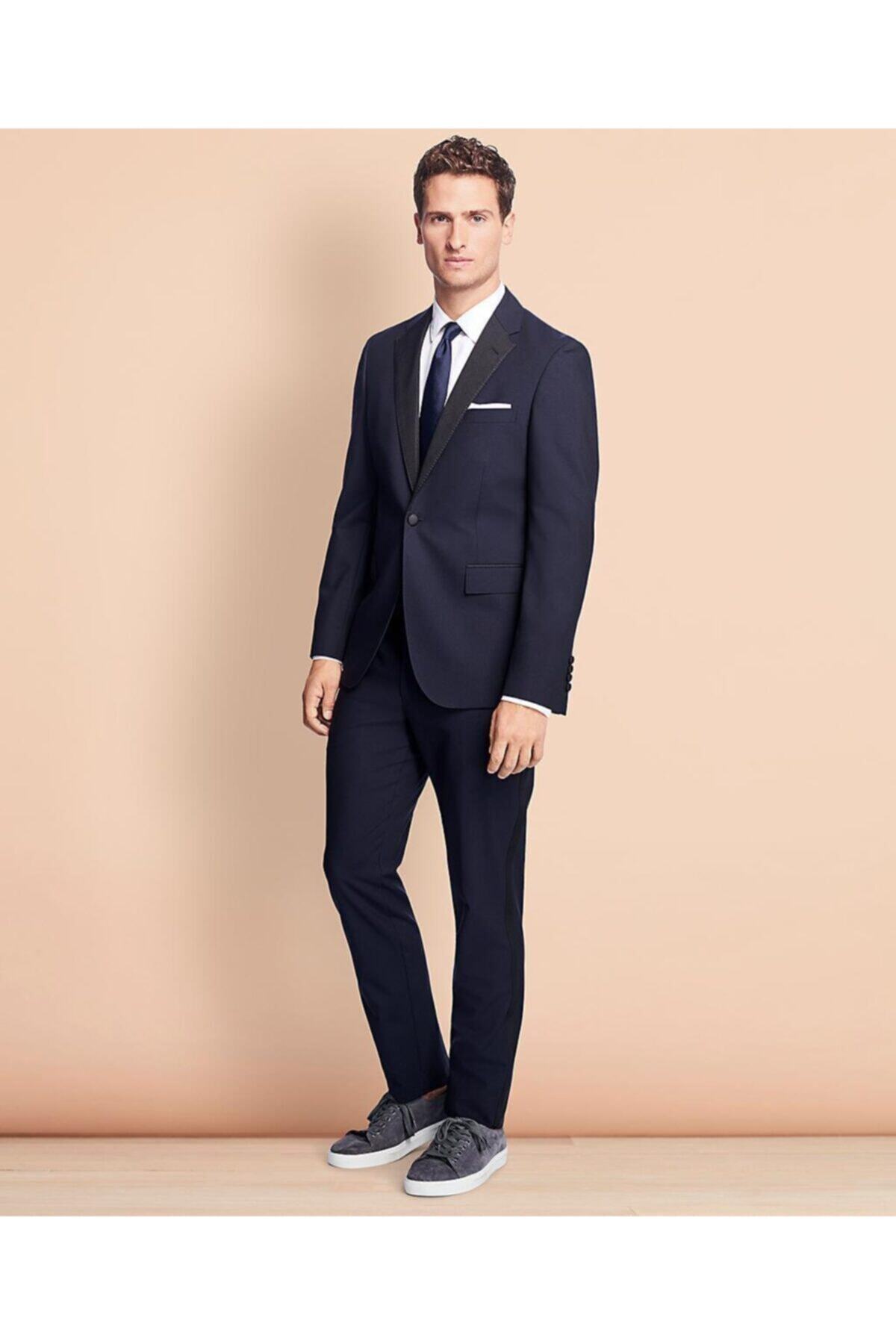 BROOKS BROTHERS Erkek Mavi Smokin