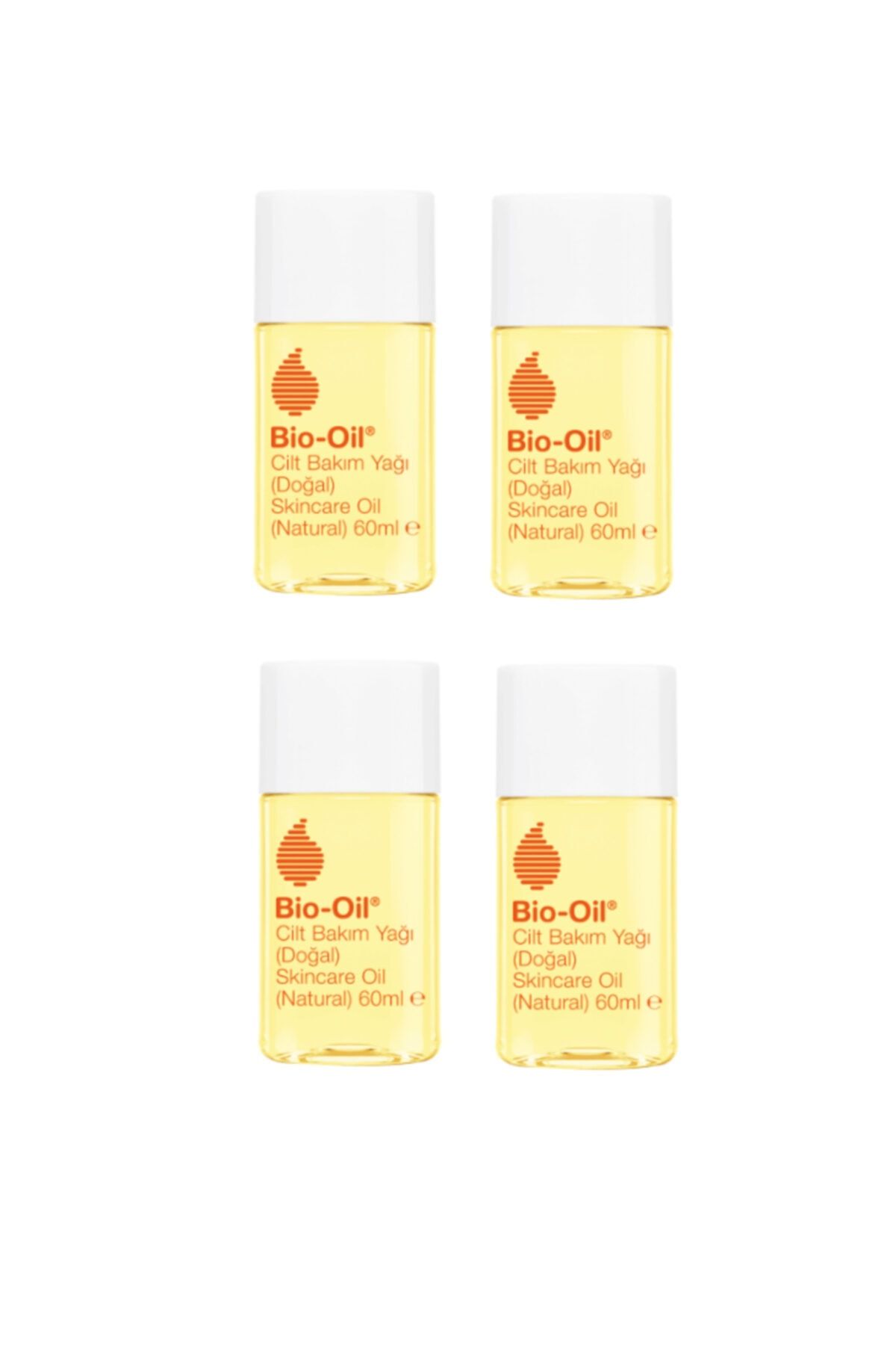 BioOil 14 Bitki Özü Içeren %100 Doğal Vegan Cilt Bakım Yağı 60 Ml X4 Adet
